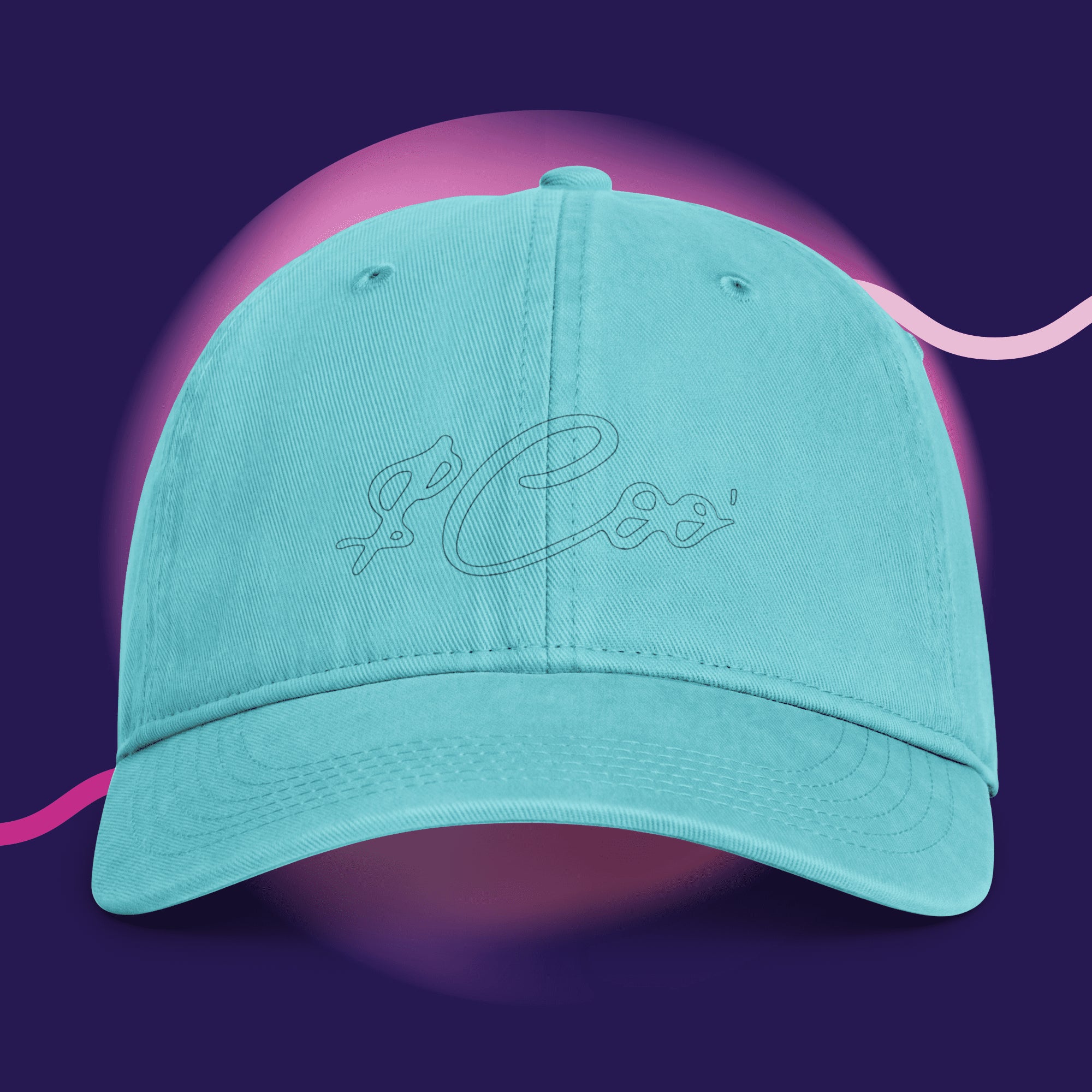 Coastal Washed Money Coo Cap - Made In Galveston