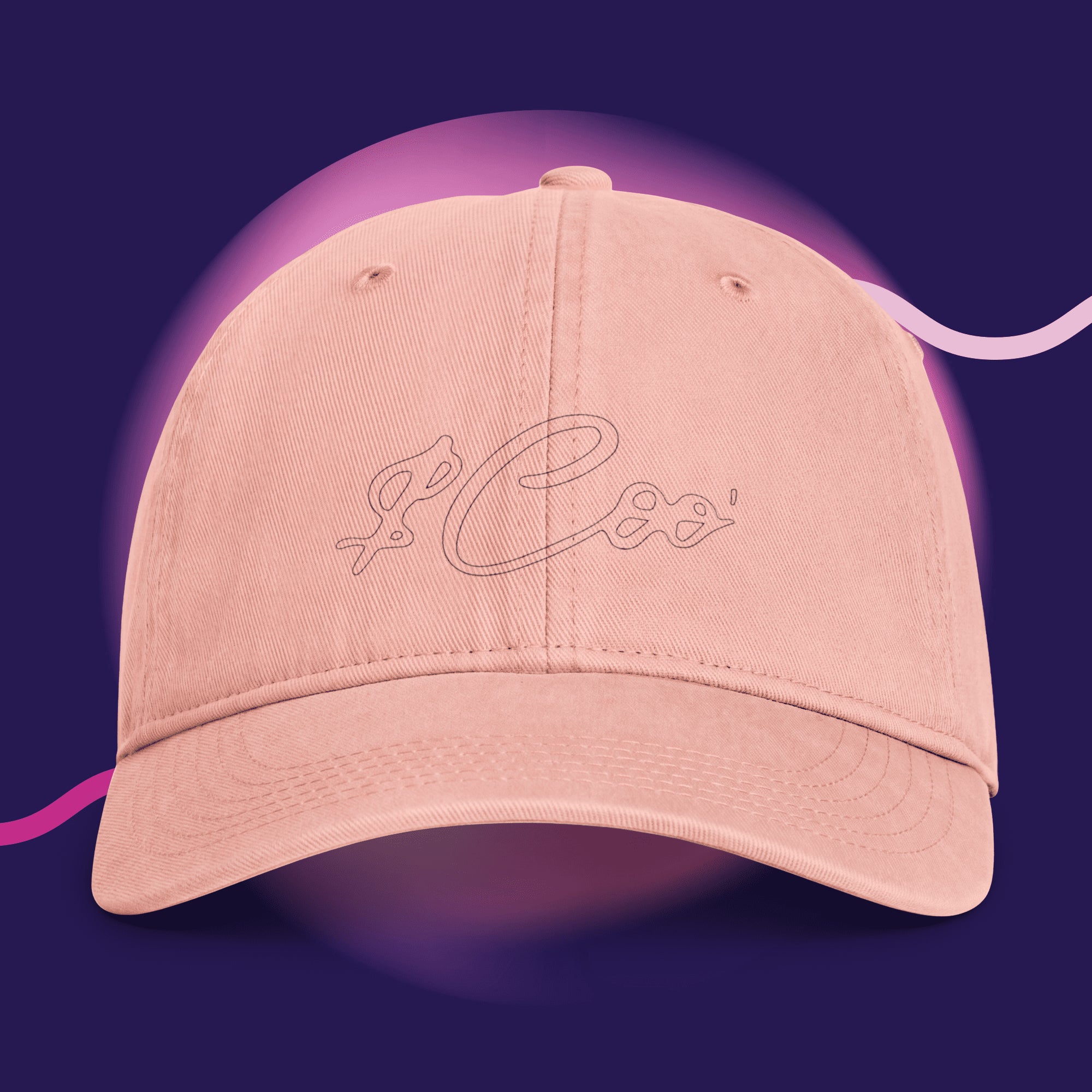 Coastal Washed Money Coo Cap - Made In Galveston