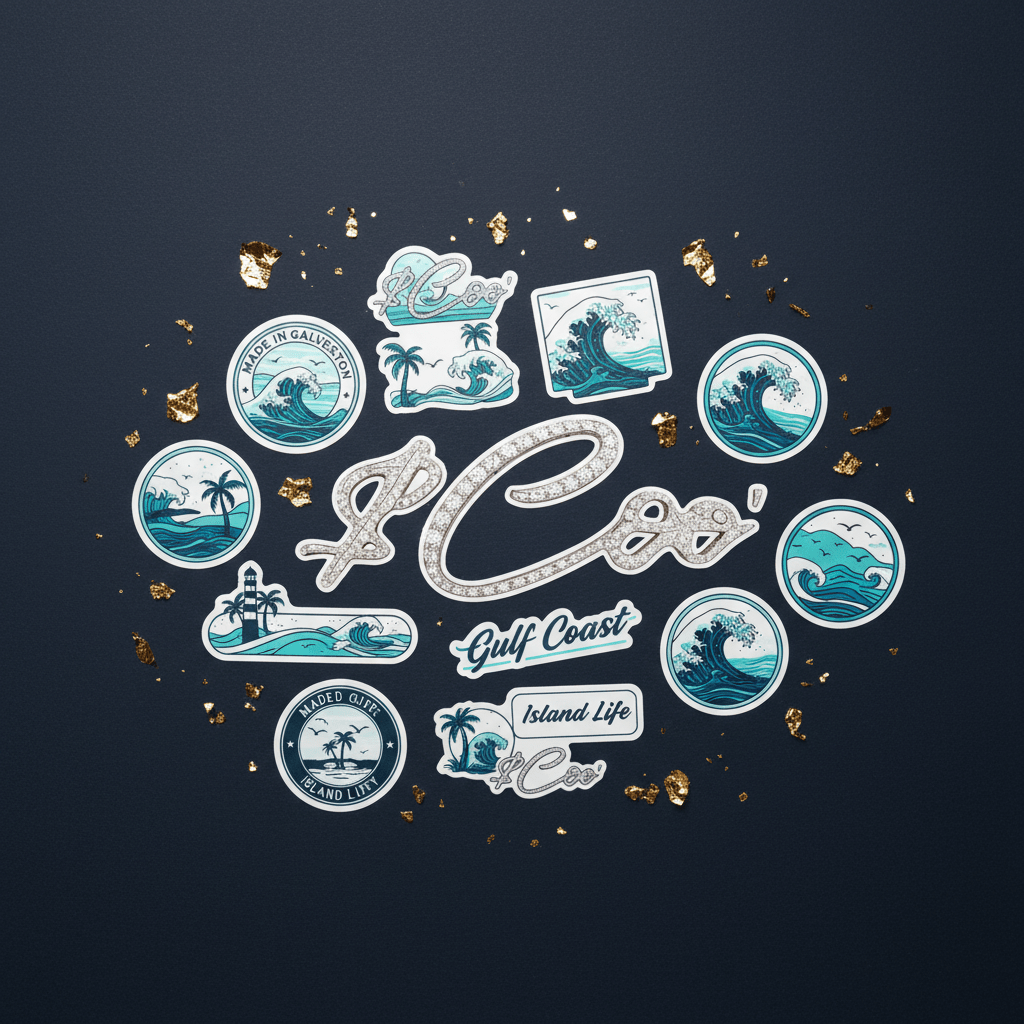 Money Coo ($Coo') Signature Bubble-Free StickersAccessoriesMade In Galveston