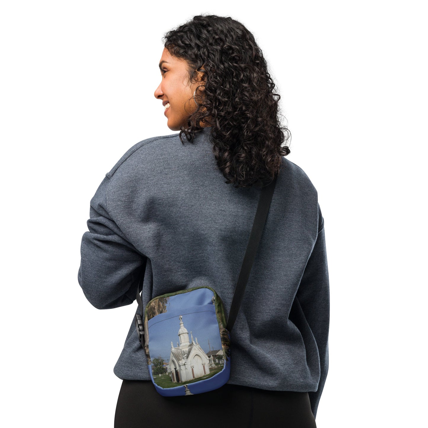 Galveston Old City Cemetery Haunted Halloween Crossbody bagCUT-SEWMade In Galveston