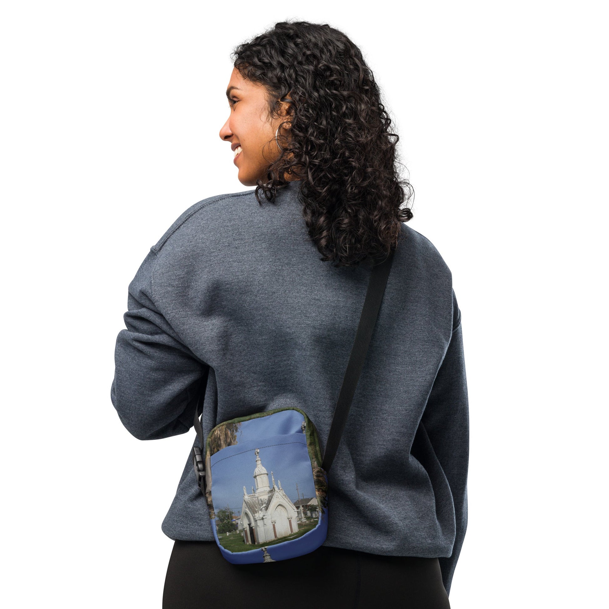 Galveston Old City Cemetery Haunted Halloween Crossbody bagCUT-SEWMade In Galveston