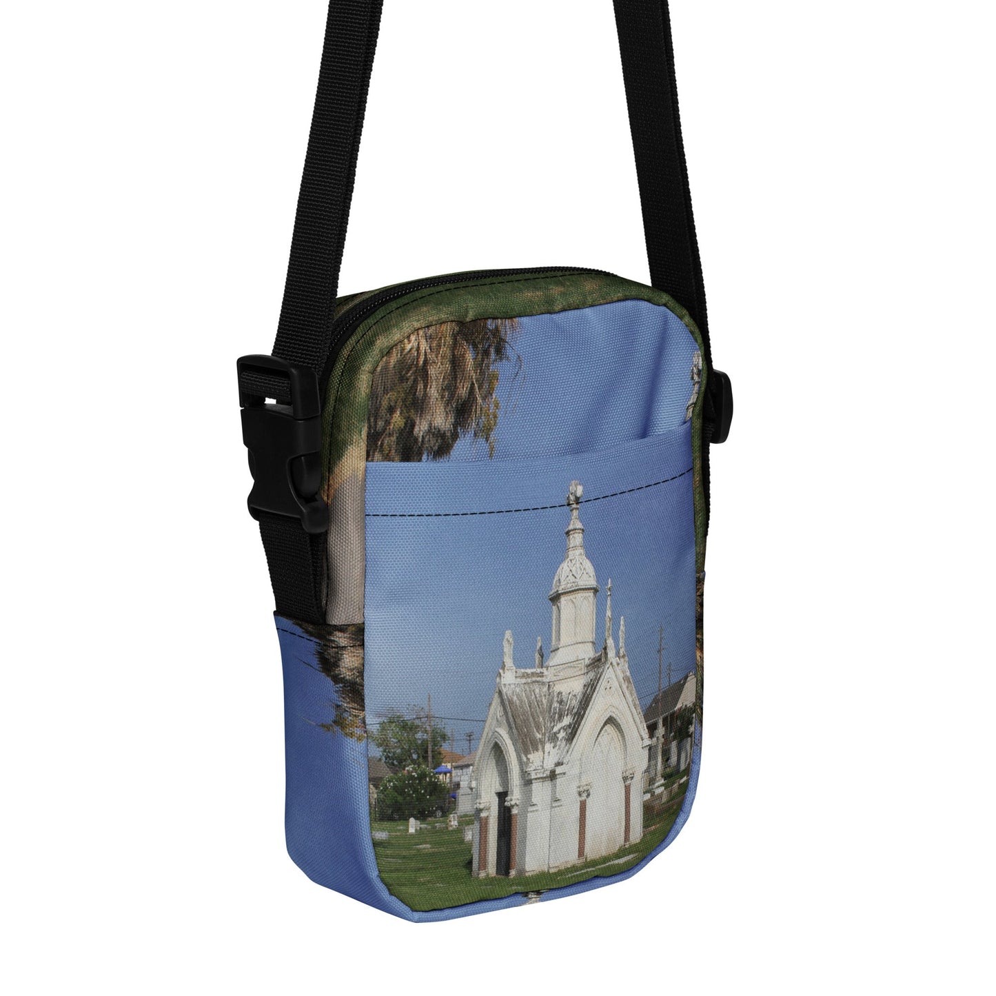 Galveston Old City Cemetery Haunted Halloween Crossbody bagCUT-SEWMade In Galveston