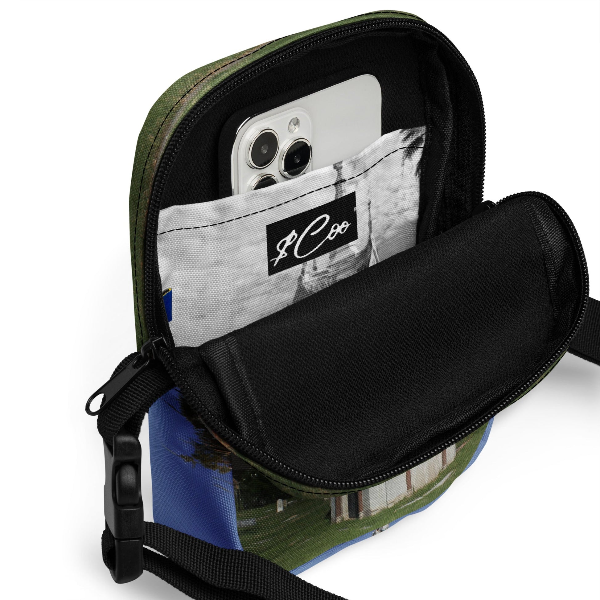 Galveston Old City Cemetery Haunted Halloween Crossbody bagCUT-SEWMade In Galveston
