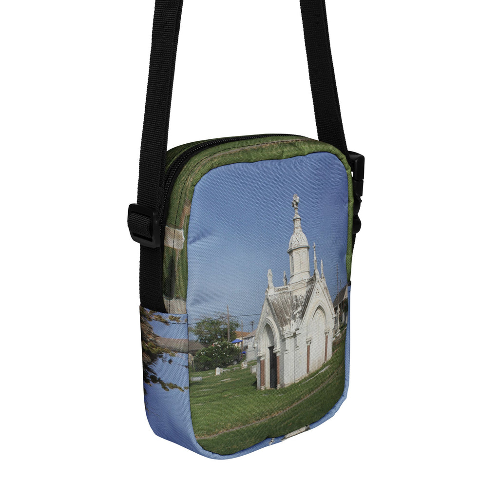 Galveston Old City Cemetery Haunted Halloween Crossbody bag - Made In Galveston