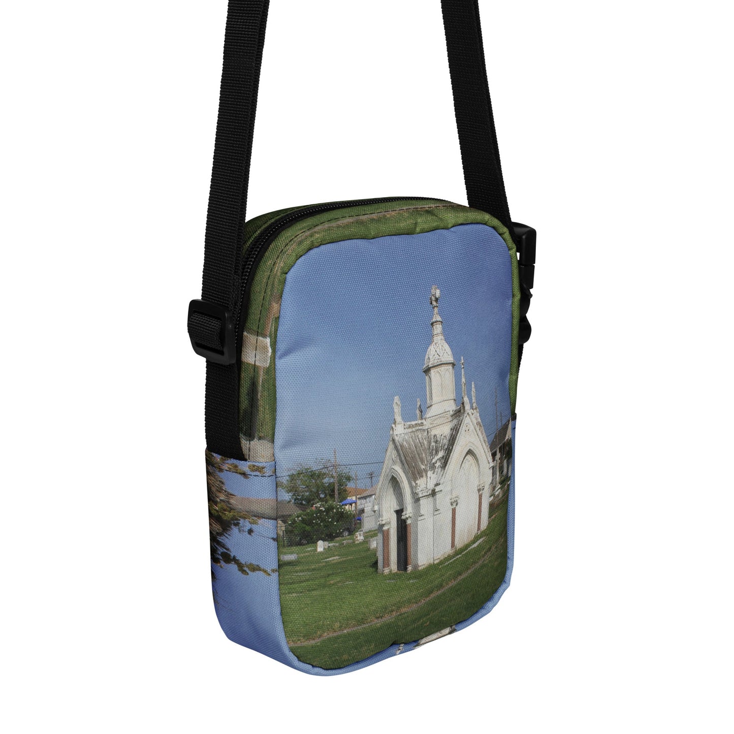 Galveston Old City Cemetery Haunted Halloween Crossbody bagCUT-SEWMade In Galveston