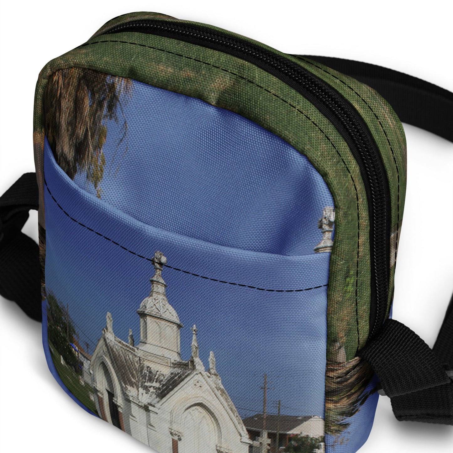 Galveston Old City Cemetery Haunted Halloween Crossbody bagCUT-SEWMade In Galveston