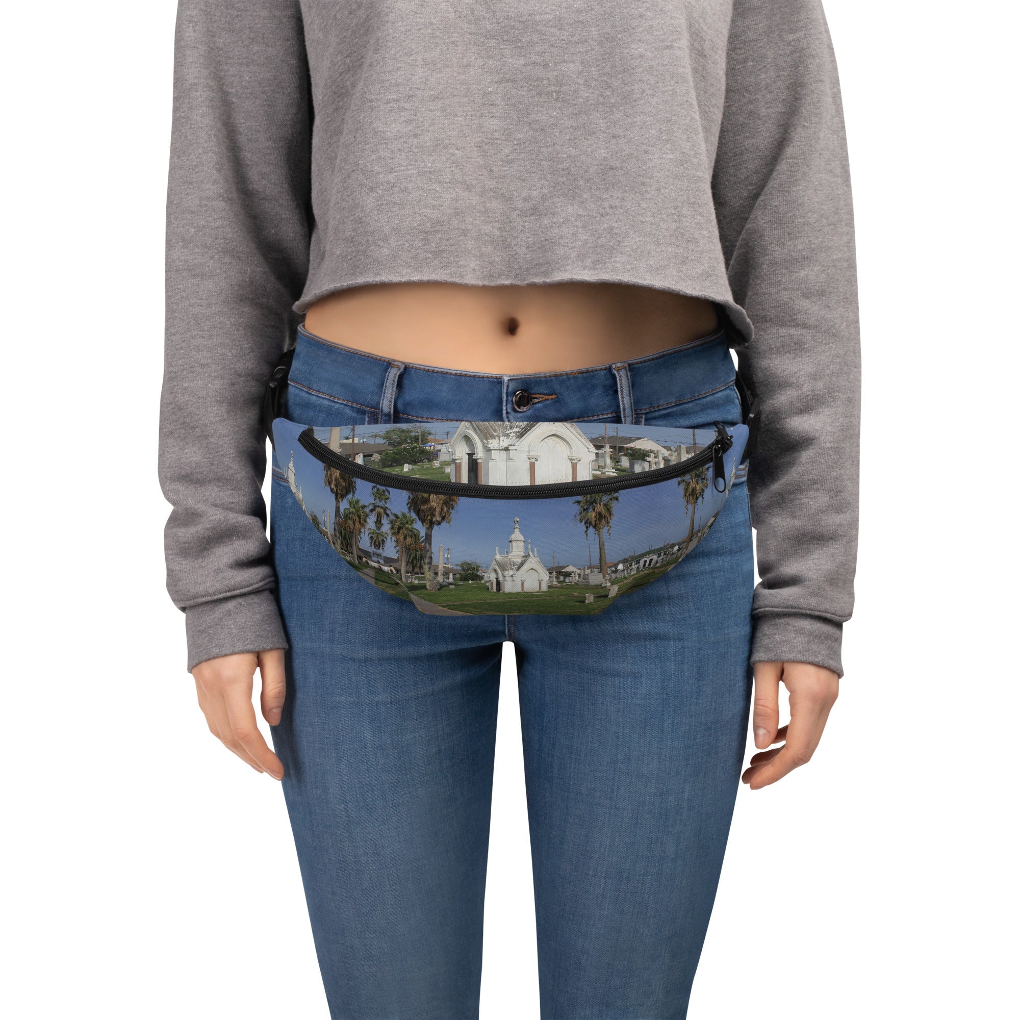 Galveston Old City Cemetery Haunted Halloween Fanny Pack - Made In Galveston