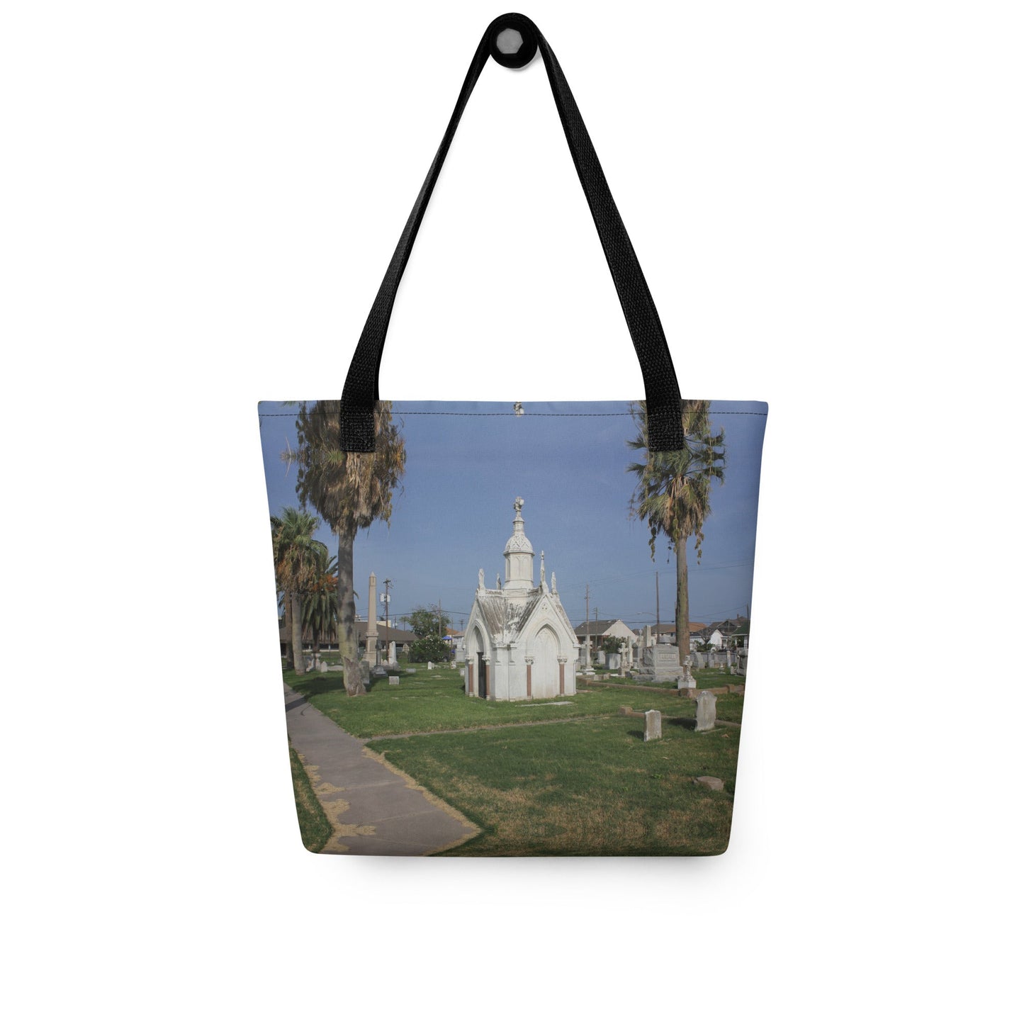 Galveston Old City Cemetery Haunted Halloween Tote bagCUT-SEWMade In Galveston