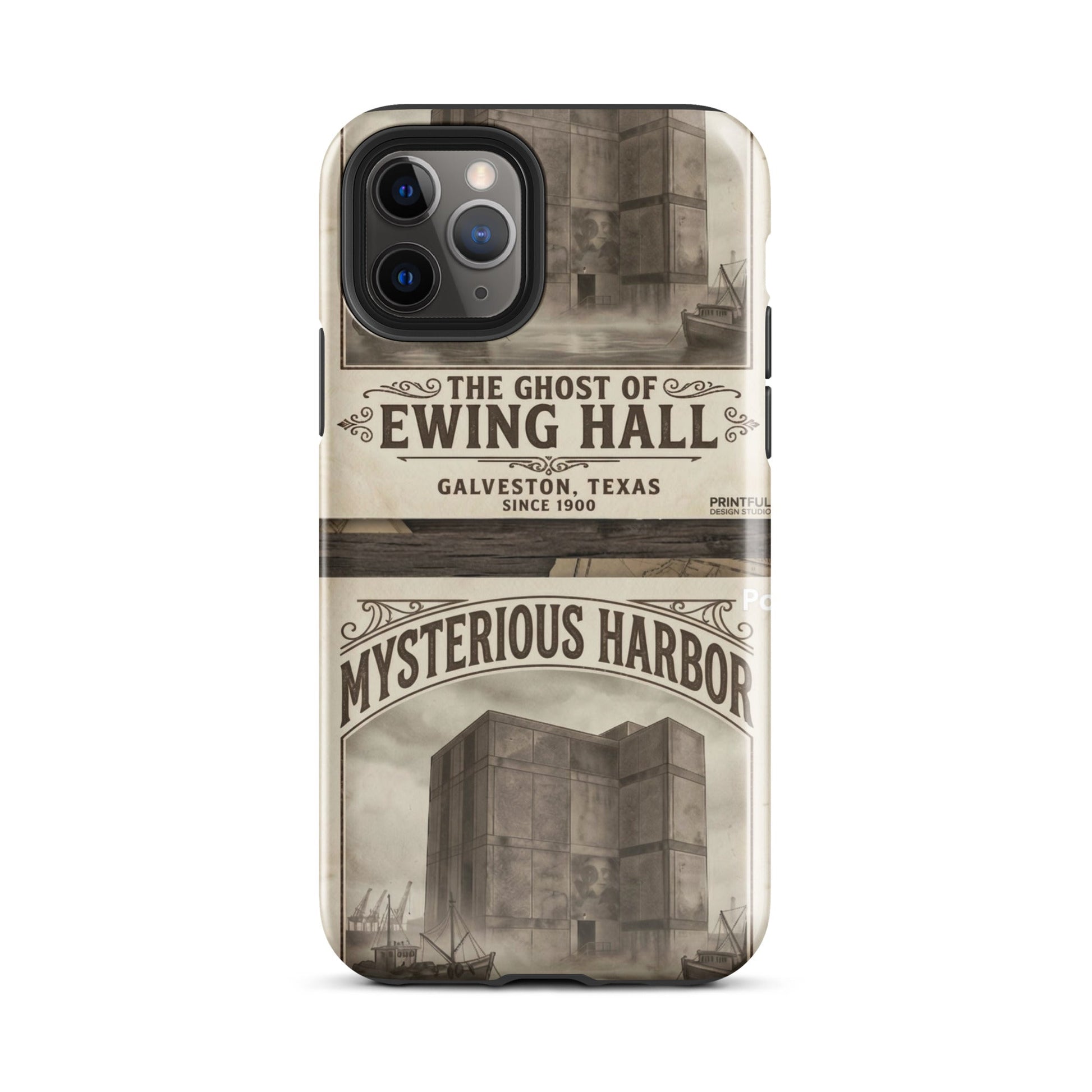 Ghost of Ewing Hall Halloween Tough Case for iPhone®Phone CaseMade In Galveston