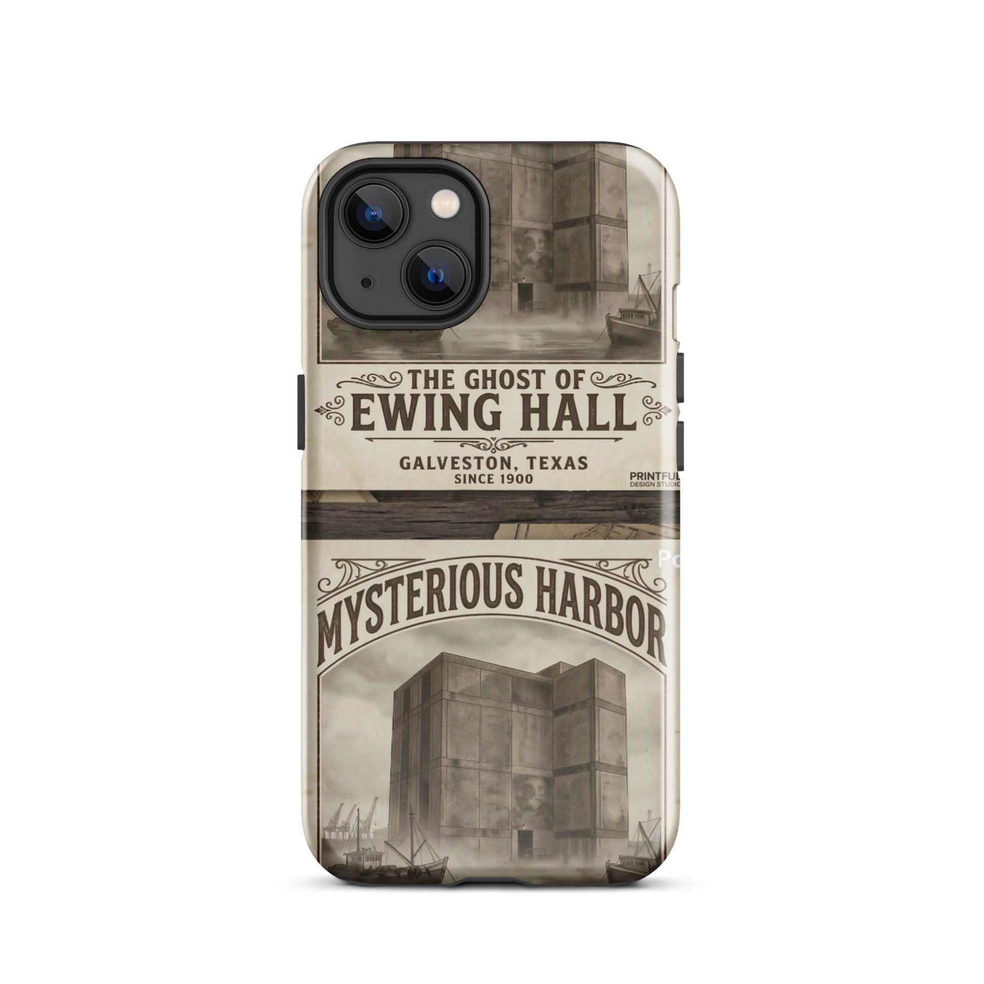 Ghost of Ewing Hall Halloween Tough Case for iPhone®Phone CaseMade In Galveston