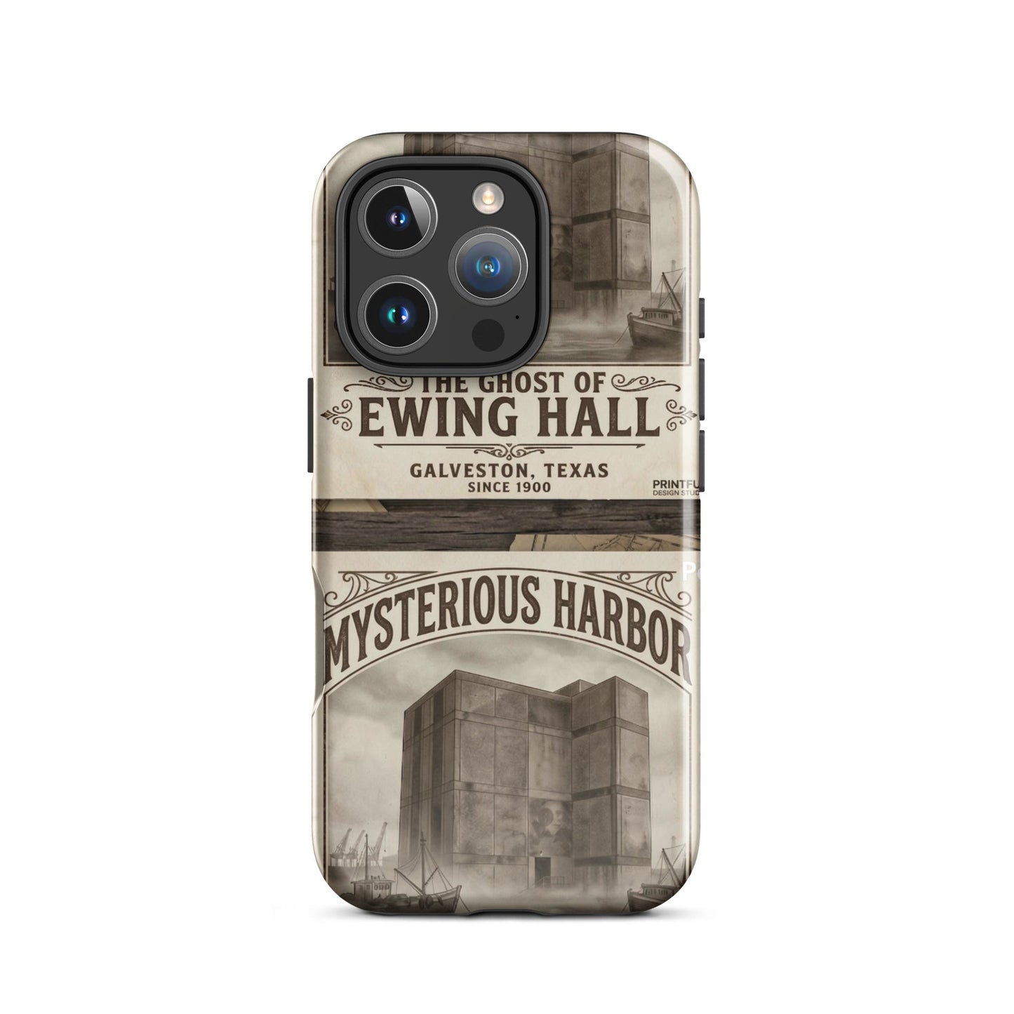 Ghost of Ewing Hall Halloween Tough Case for iPhone®Phone CaseMade In Galveston