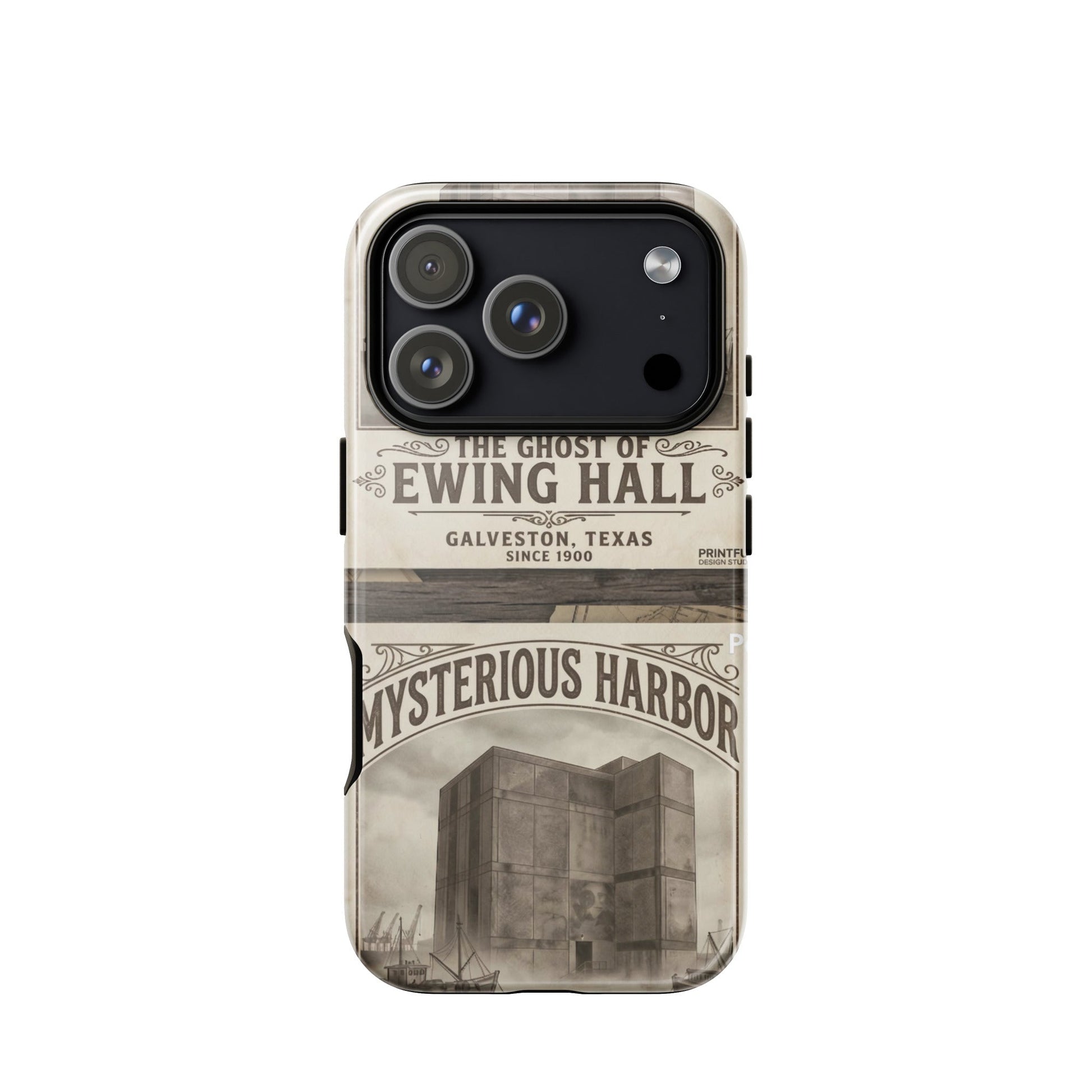 Ghost of Ewing Hall Halloween Tough Case for iPhone®Phone CaseMade In Galveston