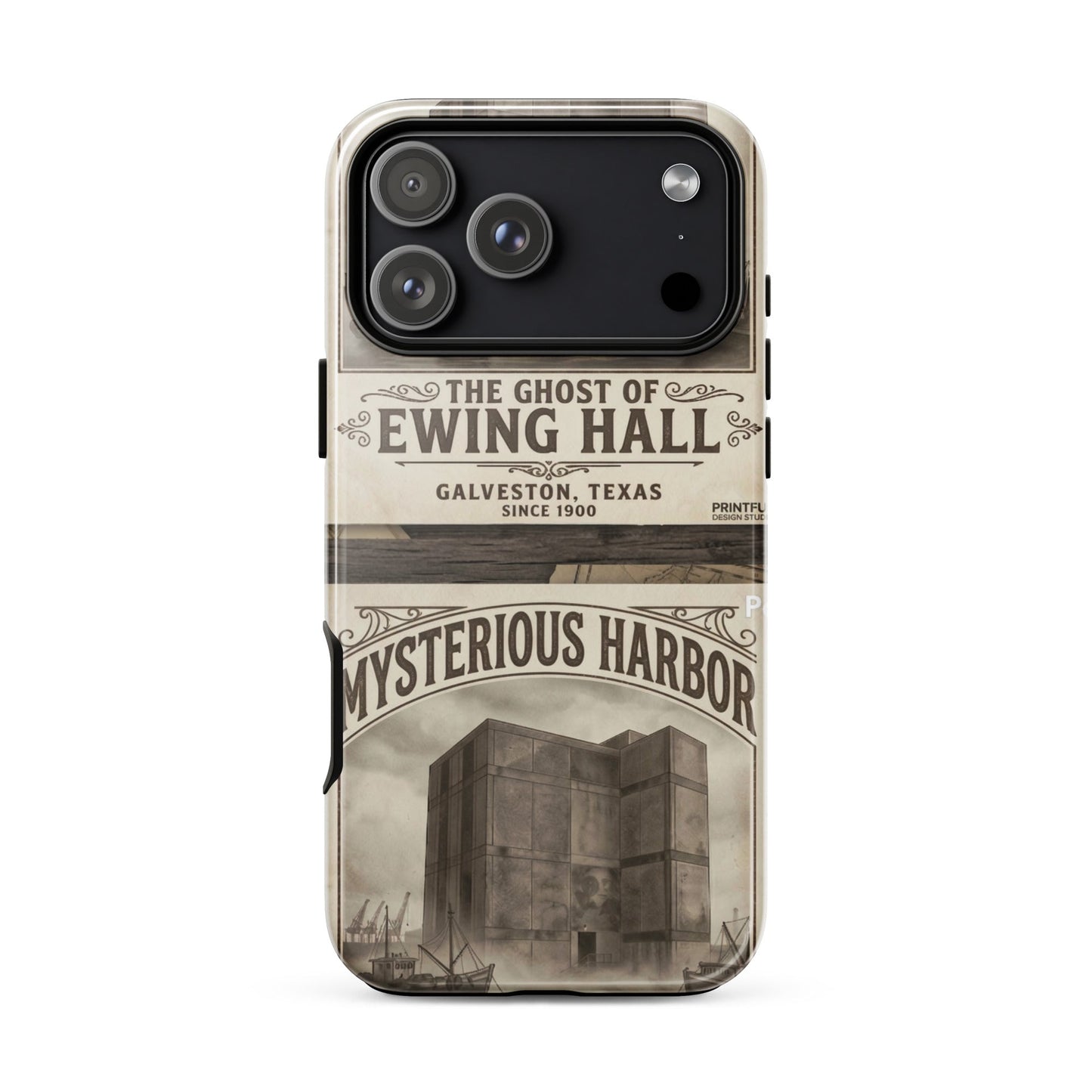 Ghost of Ewing Hall Halloween Tough Case for iPhone®Phone CaseMade In Galveston