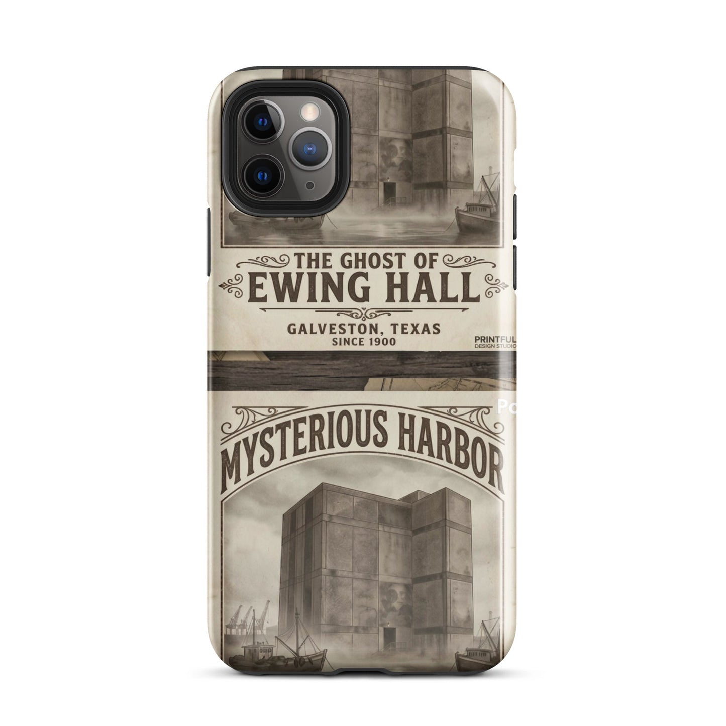 Ghost of Ewing Hall Halloween Tough Case for iPhone®Phone CaseMade In Galveston