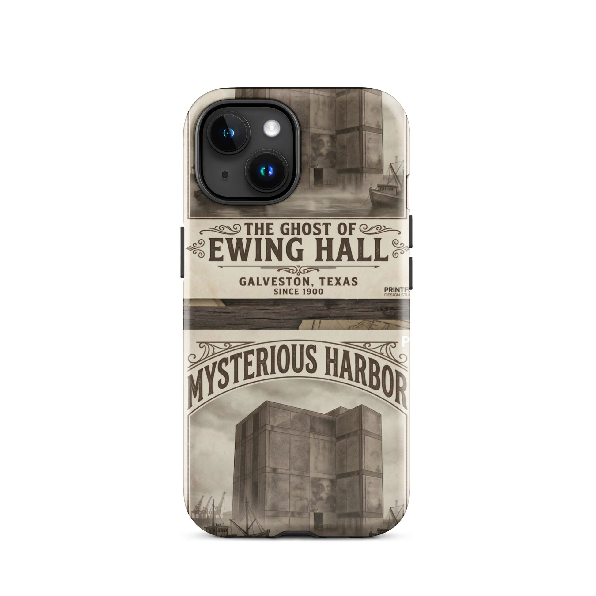 Ghost of Ewing Hall Halloween Tough Case for iPhone®Phone CaseMade In Galveston