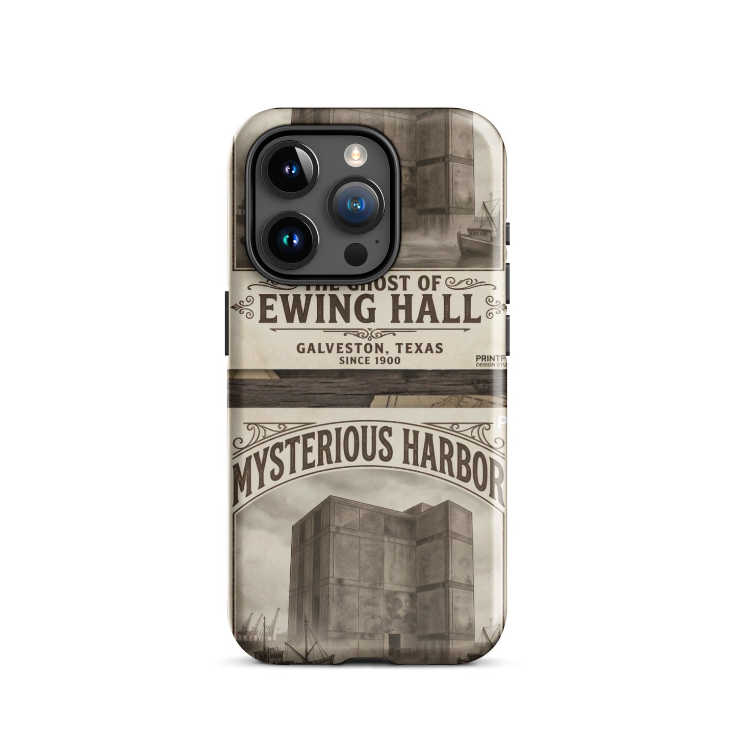 Ghost of Ewing Hall Halloween Tough Case for iPhone®Phone CaseMade In Galveston