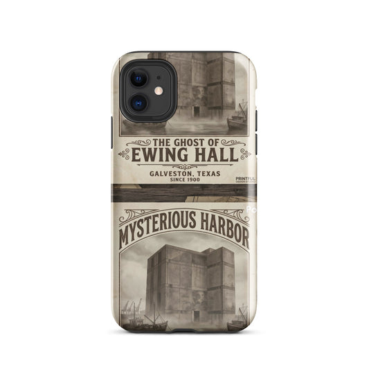 Ghost of Ewing Hall Halloween Tough Case for iPhone®Phone CaseMade In Galveston