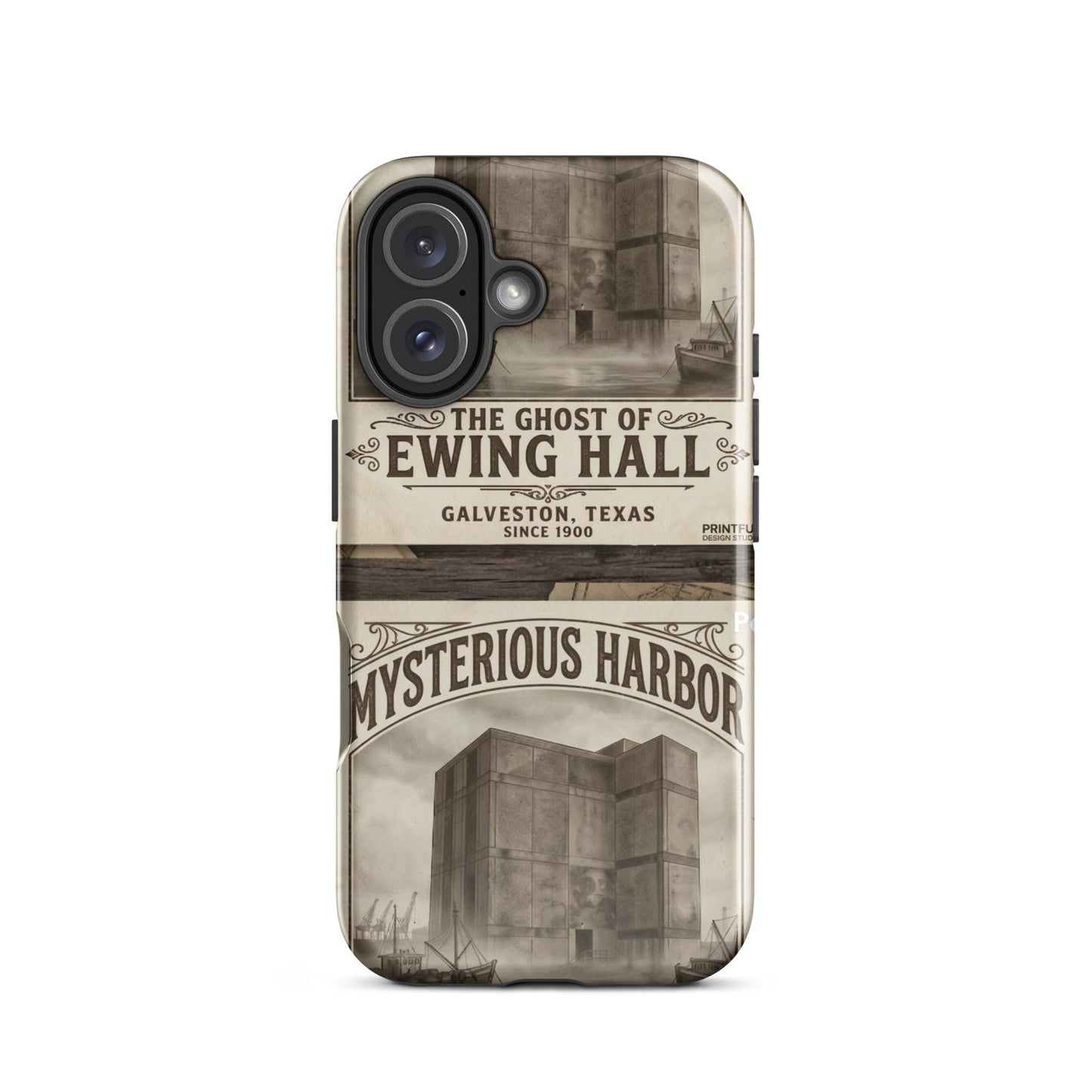 Ghost of Ewing Hall Halloween Tough Case for iPhone®Phone CaseMade In Galveston