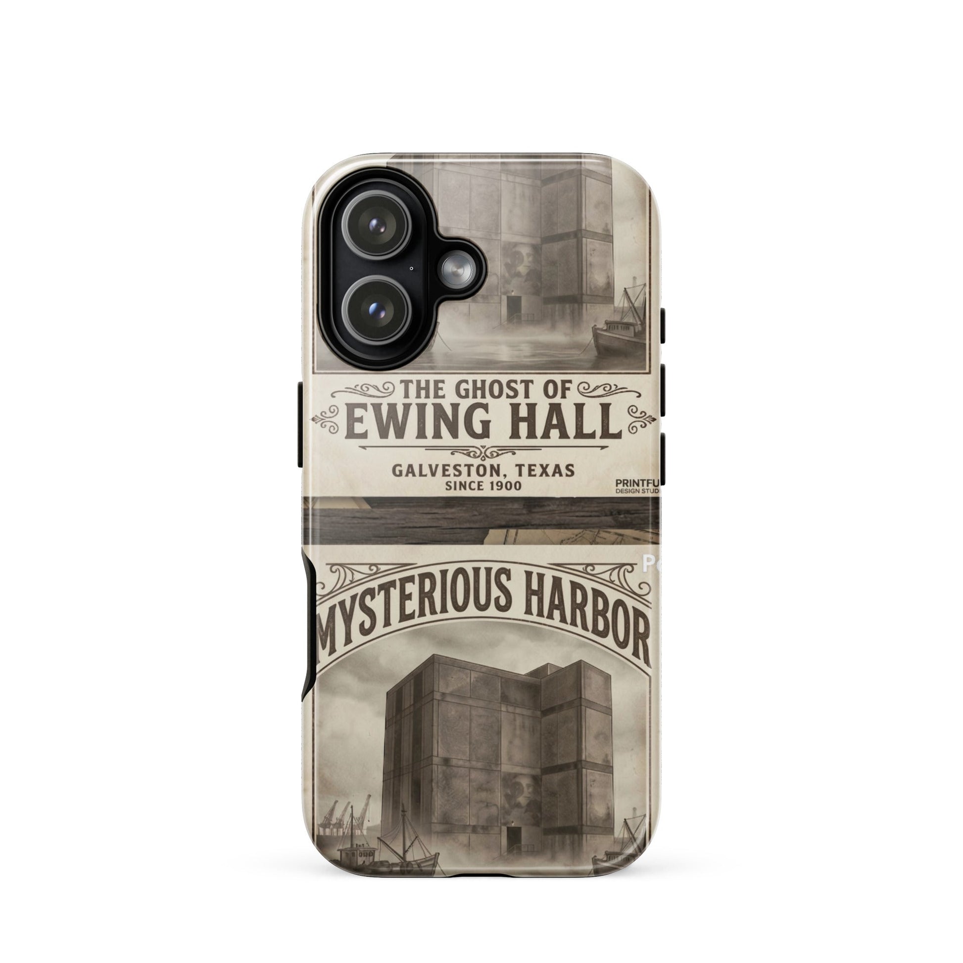 Ghost of Ewing Hall Halloween Tough Case for iPhone®Phone CaseMade In Galveston