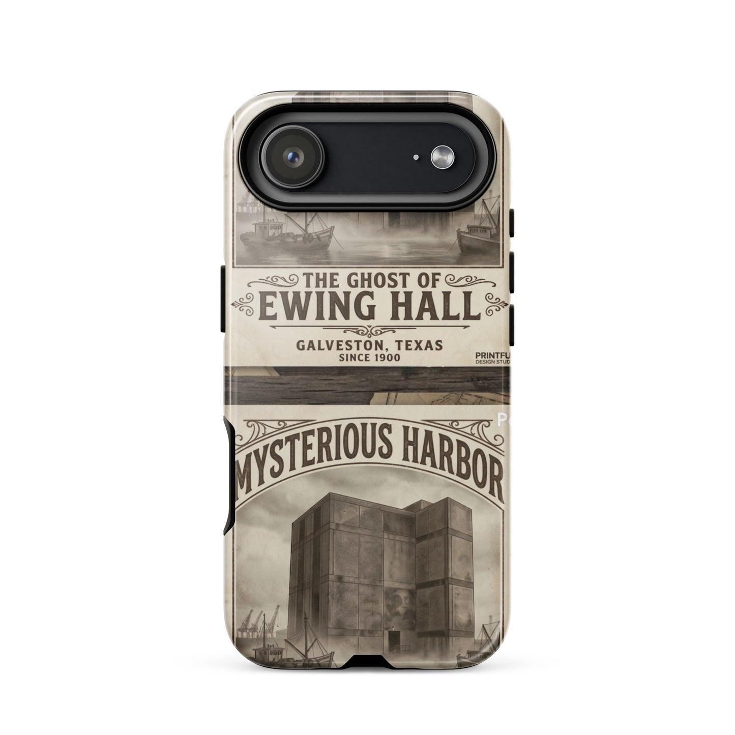 Ghost of Ewing Hall Halloween Tough Case for iPhone®Phone CaseMade In Galveston