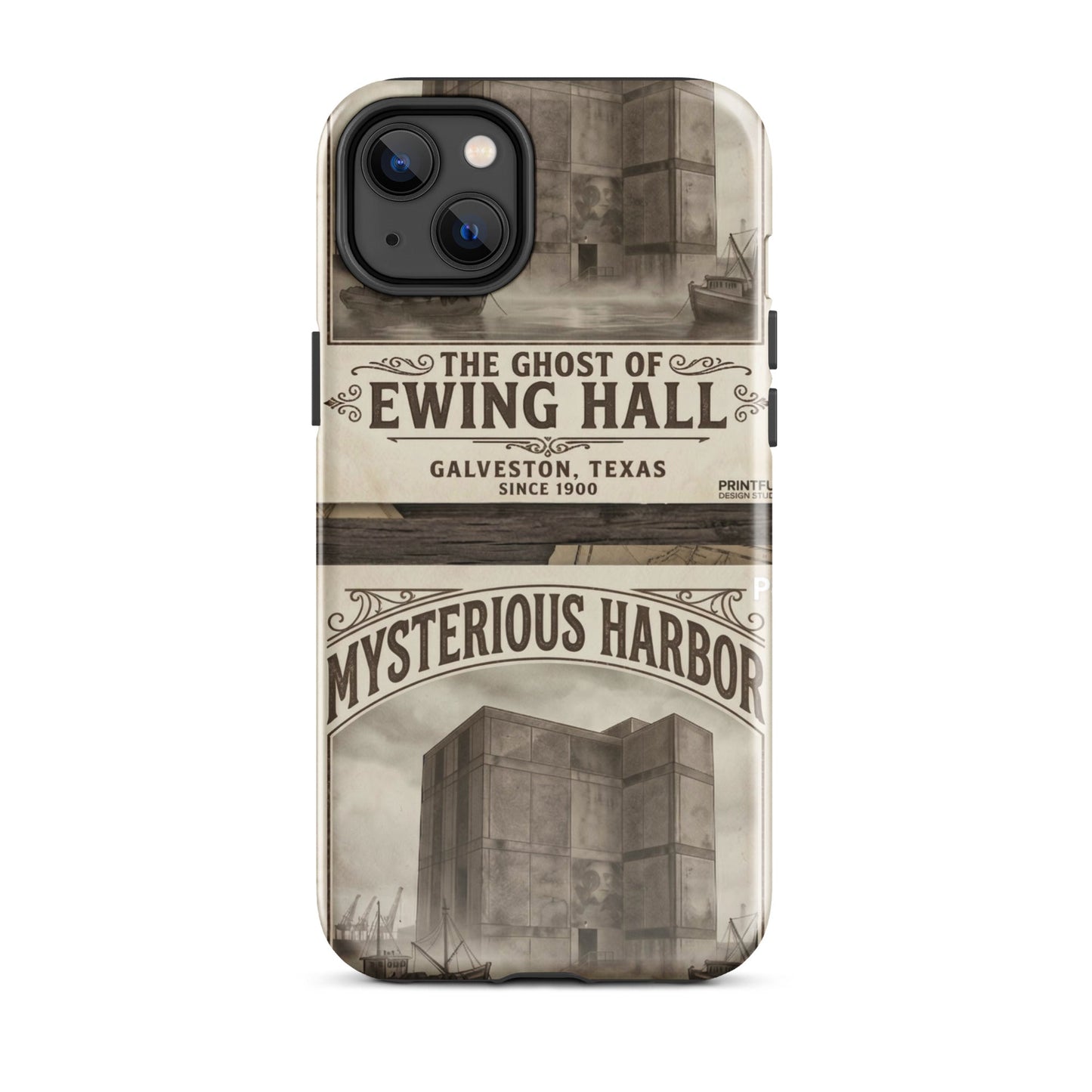 Ghost of Ewing Hall Halloween Tough Case for iPhone®Phone CaseMade In Galveston