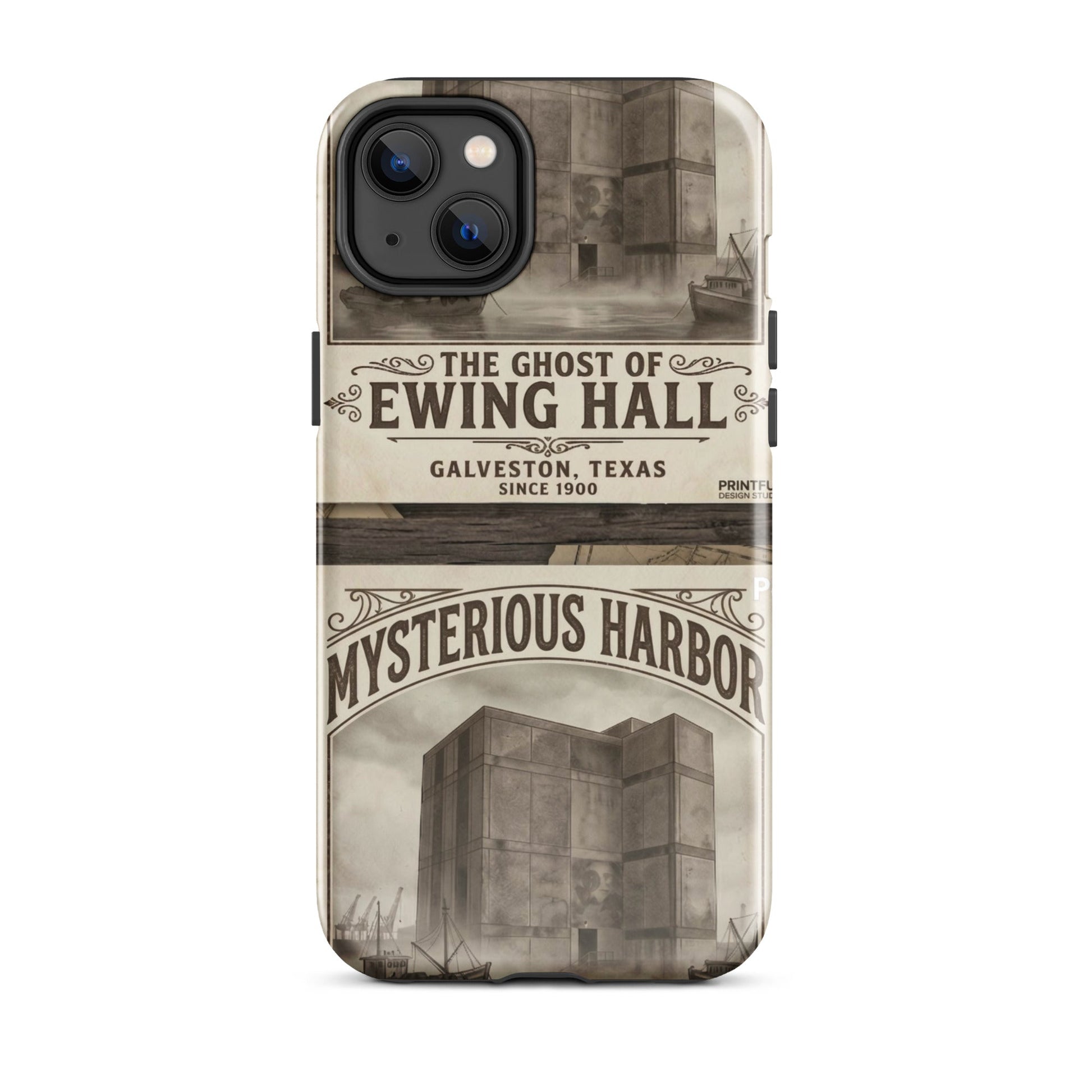 Ghost of Ewing Hall Halloween Tough Case for iPhone®Phone CaseMade In Galveston