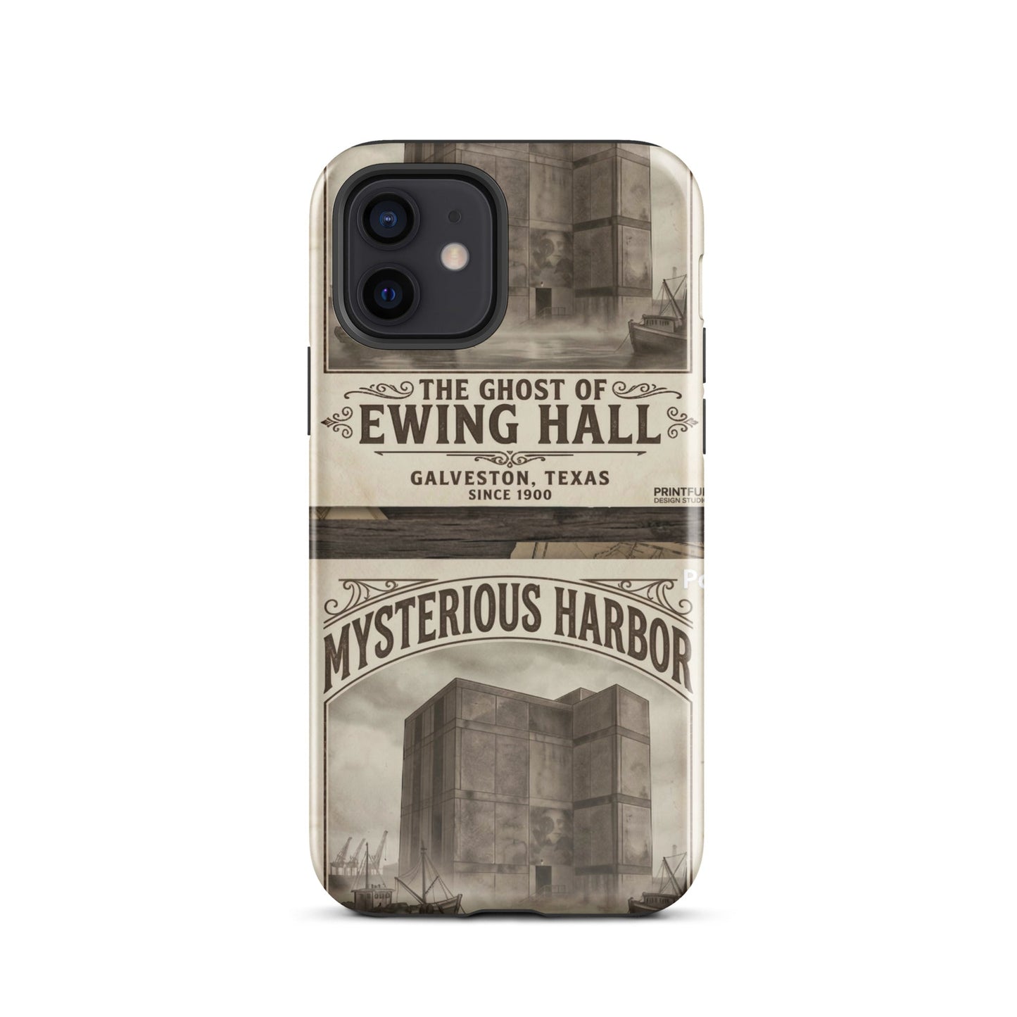 Ghost of Ewing Hall Halloween Tough Case for iPhone®Phone CaseMade In Galveston