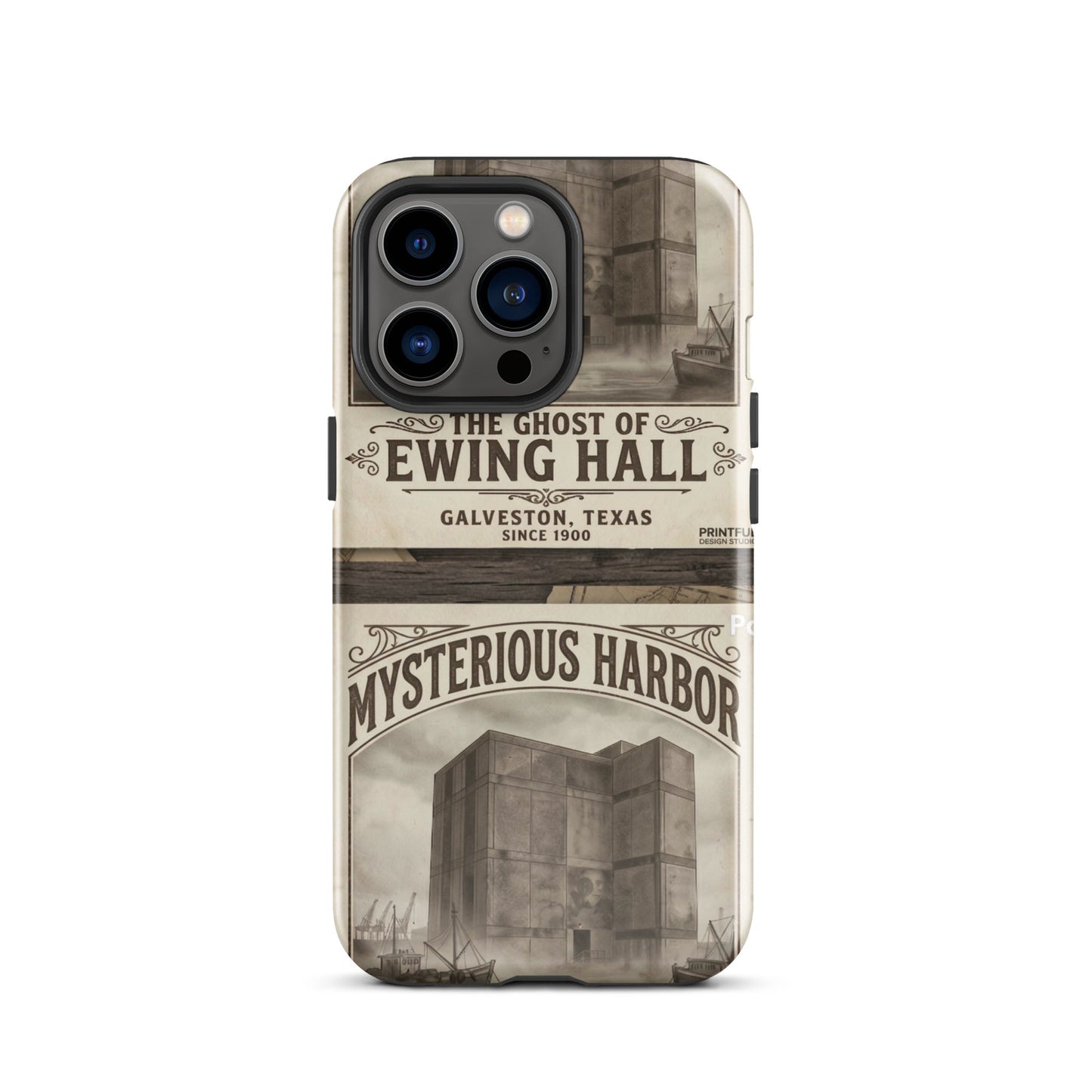 Ghost of Ewing Hall Halloween Tough Case for iPhone®Phone CaseMade In Galveston