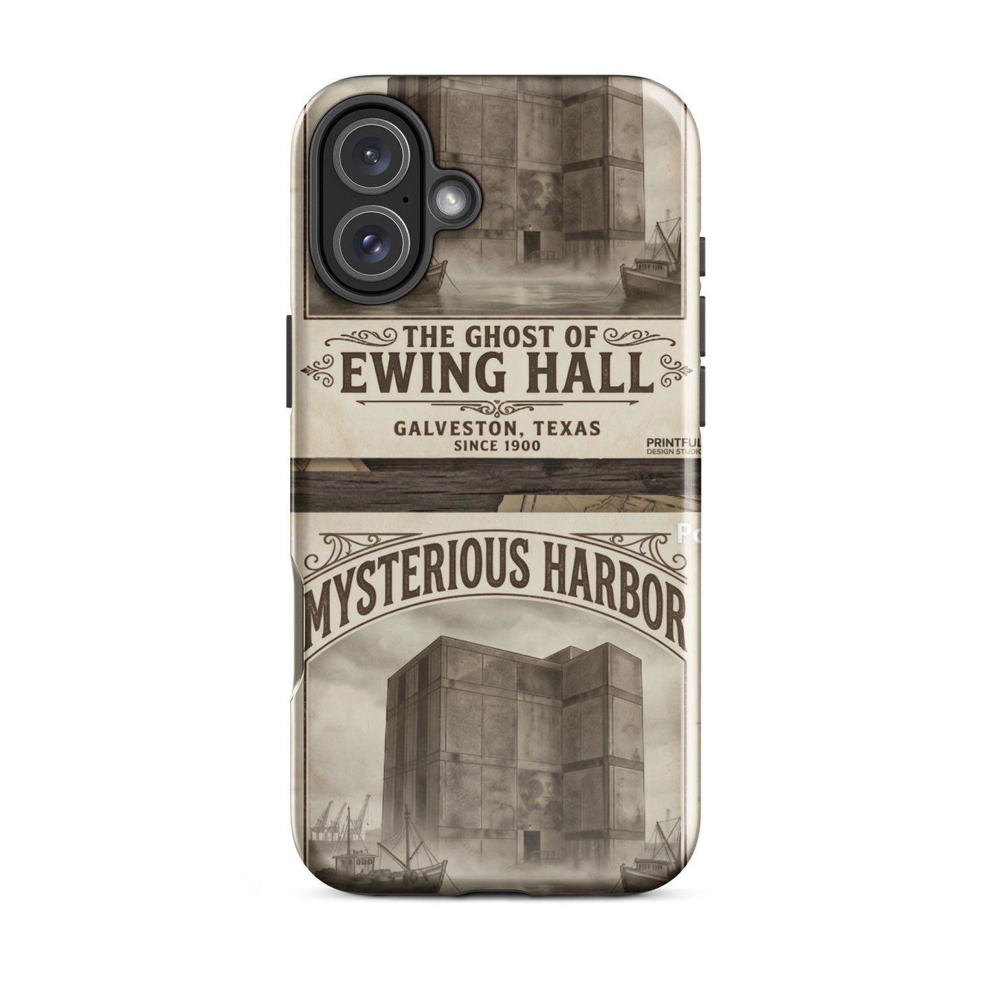 Ghost of Ewing Hall Halloween Tough Case for iPhone®Phone CaseMade In Galveston