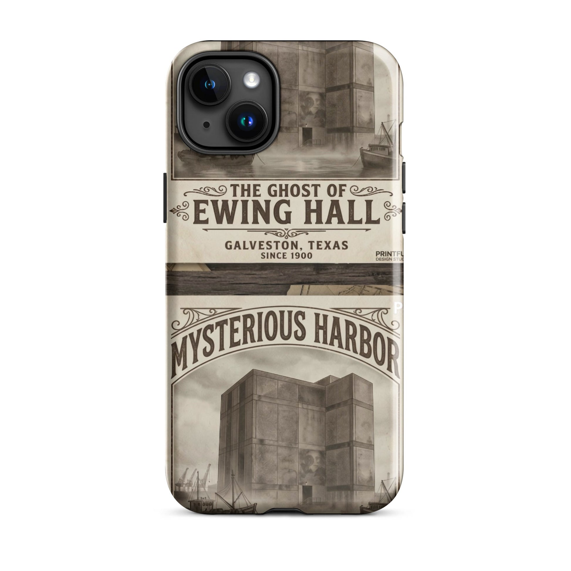 Ghost of Ewing Hall Halloween Tough Case for iPhone®Phone CaseMade In Galveston