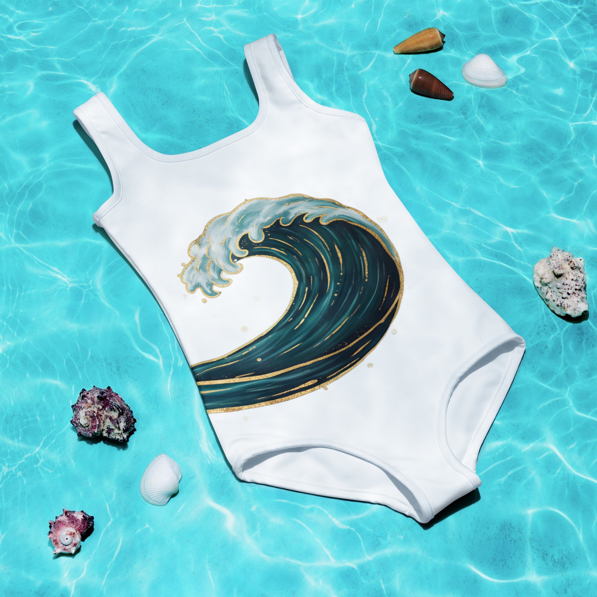 MADE IN GALVESTON All-Over Print Kids Swimsuit - Made In Galveston