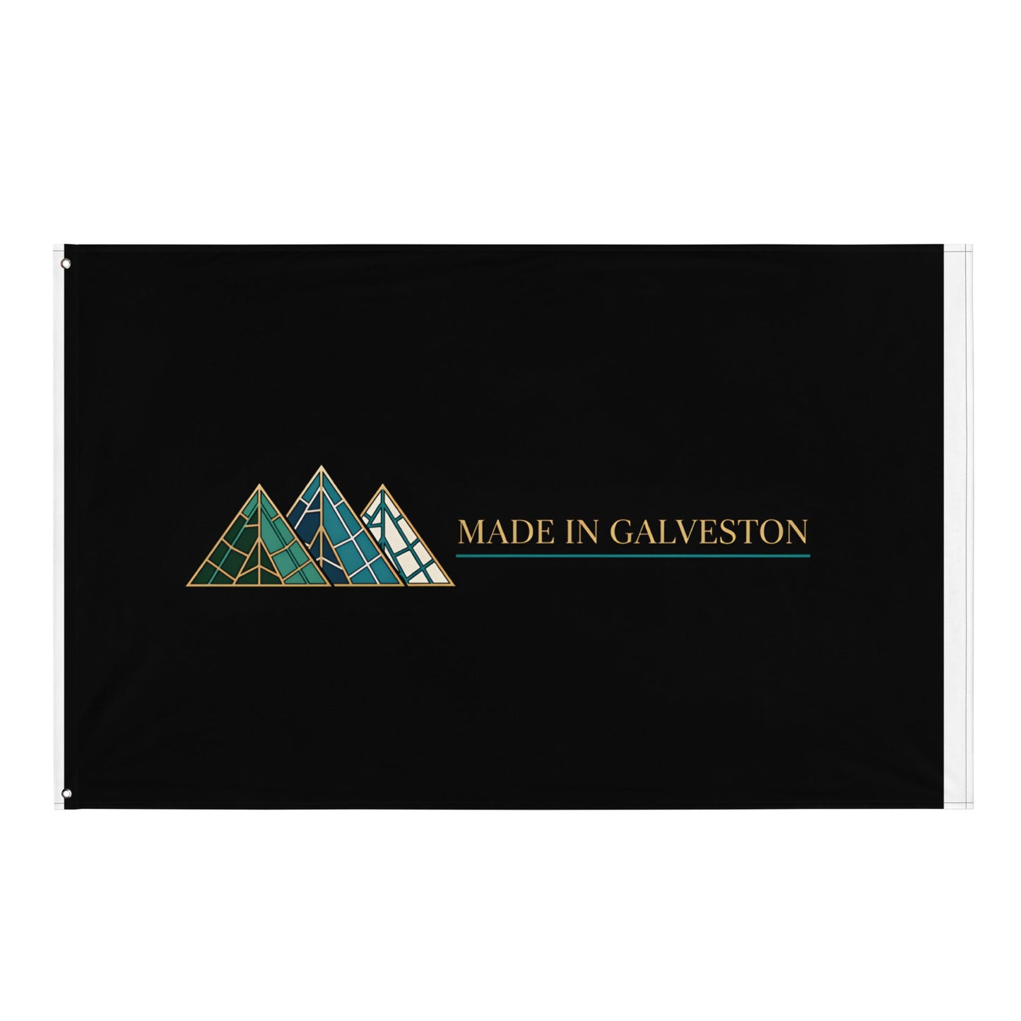 MADE IN GALVESTON Black Island FLAGCUT-SEWMade In Galveston