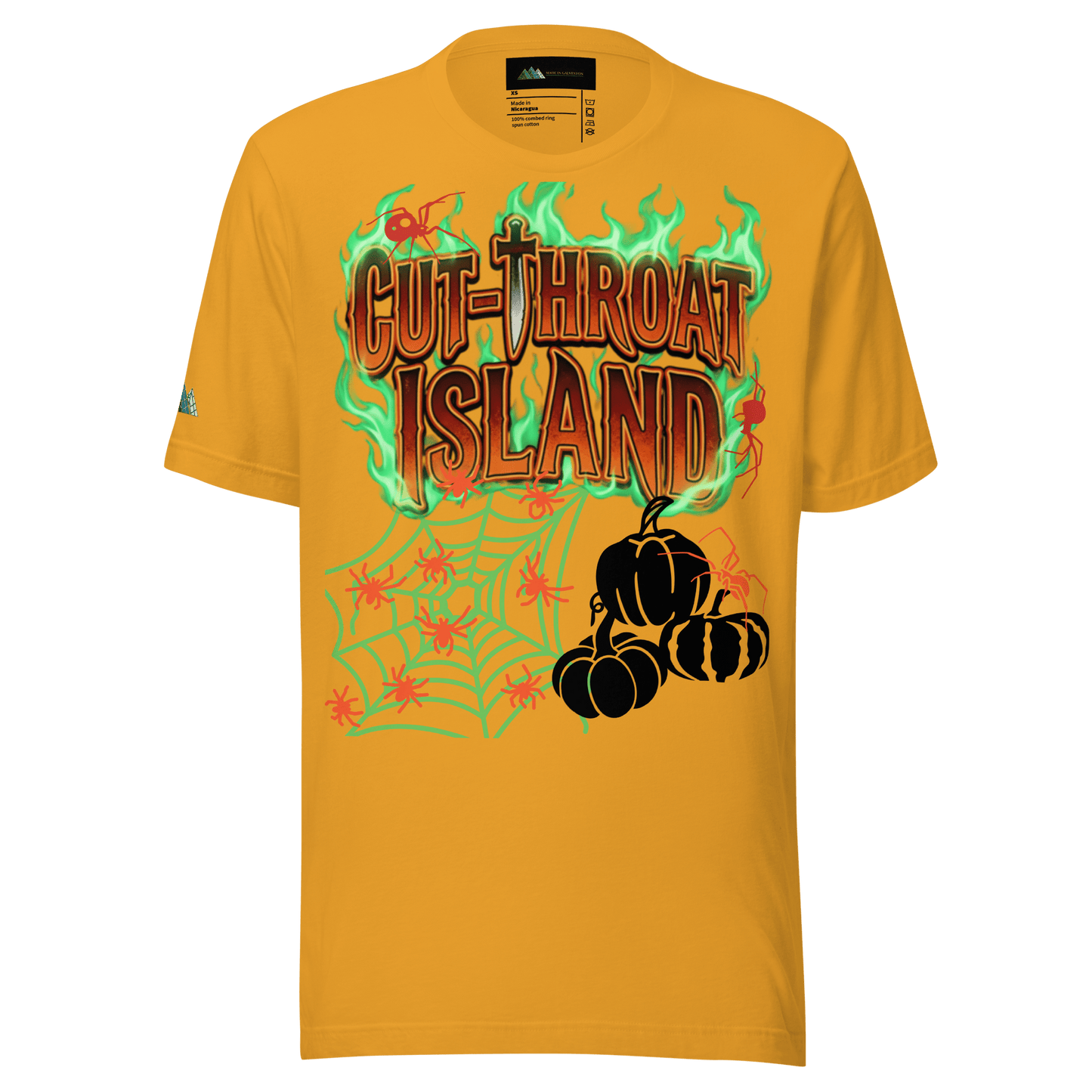MADE IN GALVESTON CUTTHROAT Halloween Unisex t-shirtT-SHIRTMade In Galveston