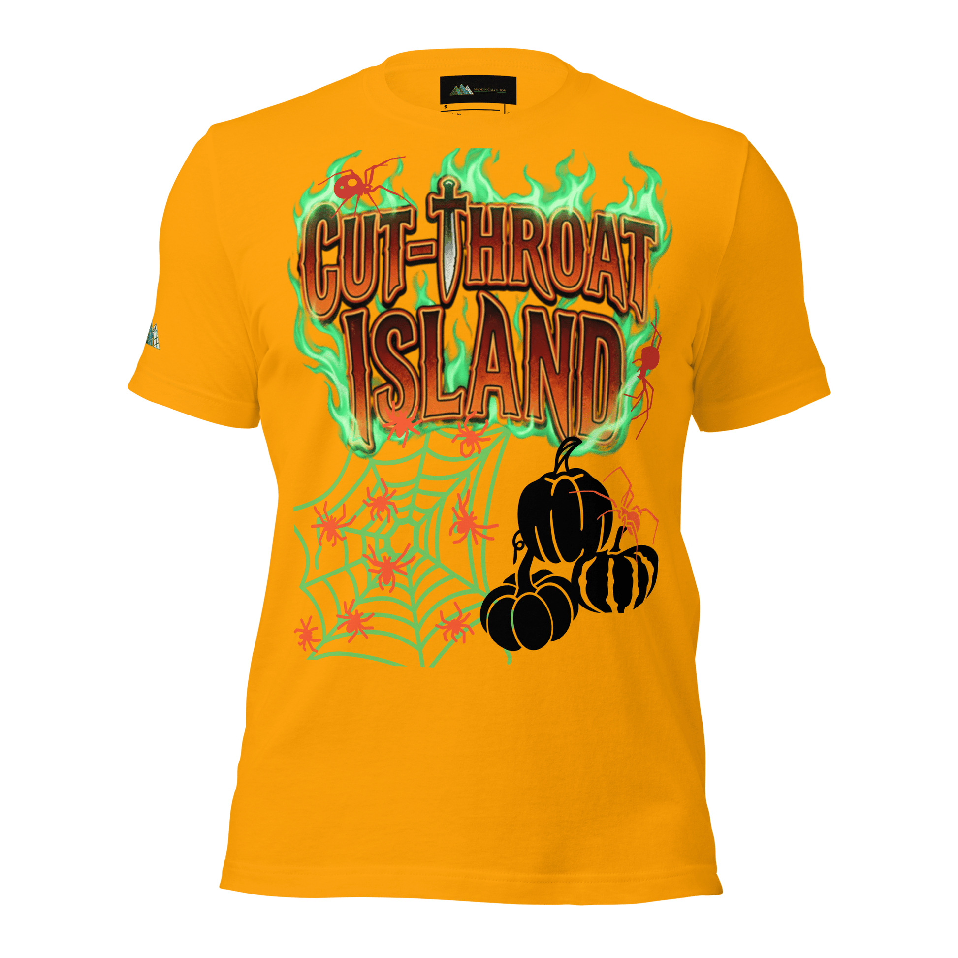 MADE IN GALVESTON CUTTHROAT Halloween Unisex t-shirtT-SHIRTMade In Galveston