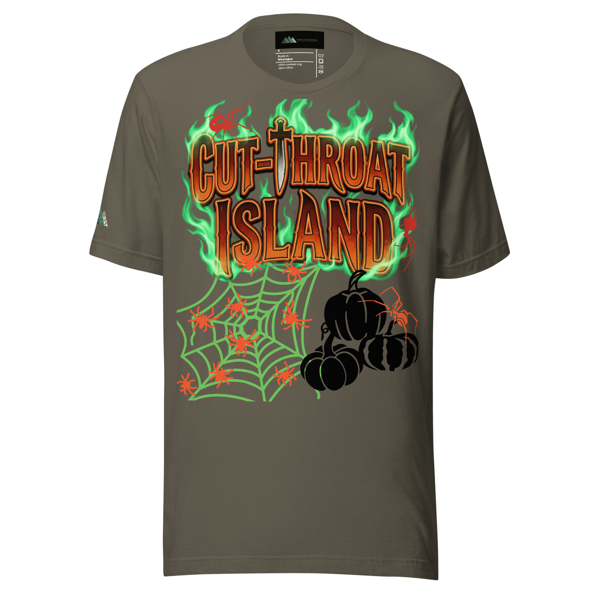 MADE IN GALVESTON CUTTHROAT Halloween Unisex t-shirtT-SHIRTMade In Galveston