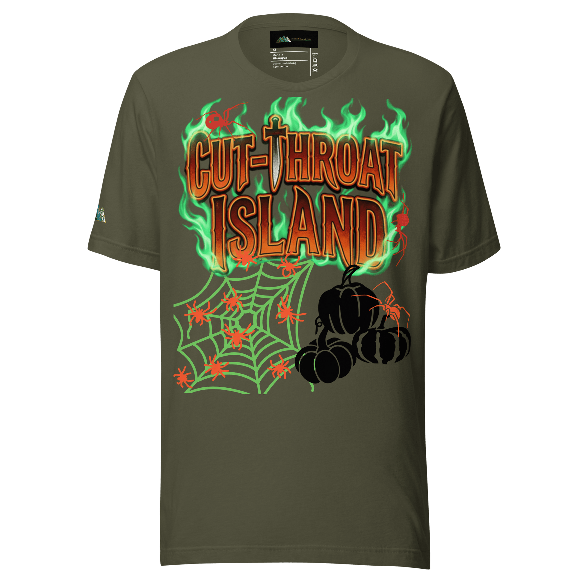 MADE IN GALVESTON CUTTHROAT Halloween Unisex t-shirtT-SHIRTMade In Galveston