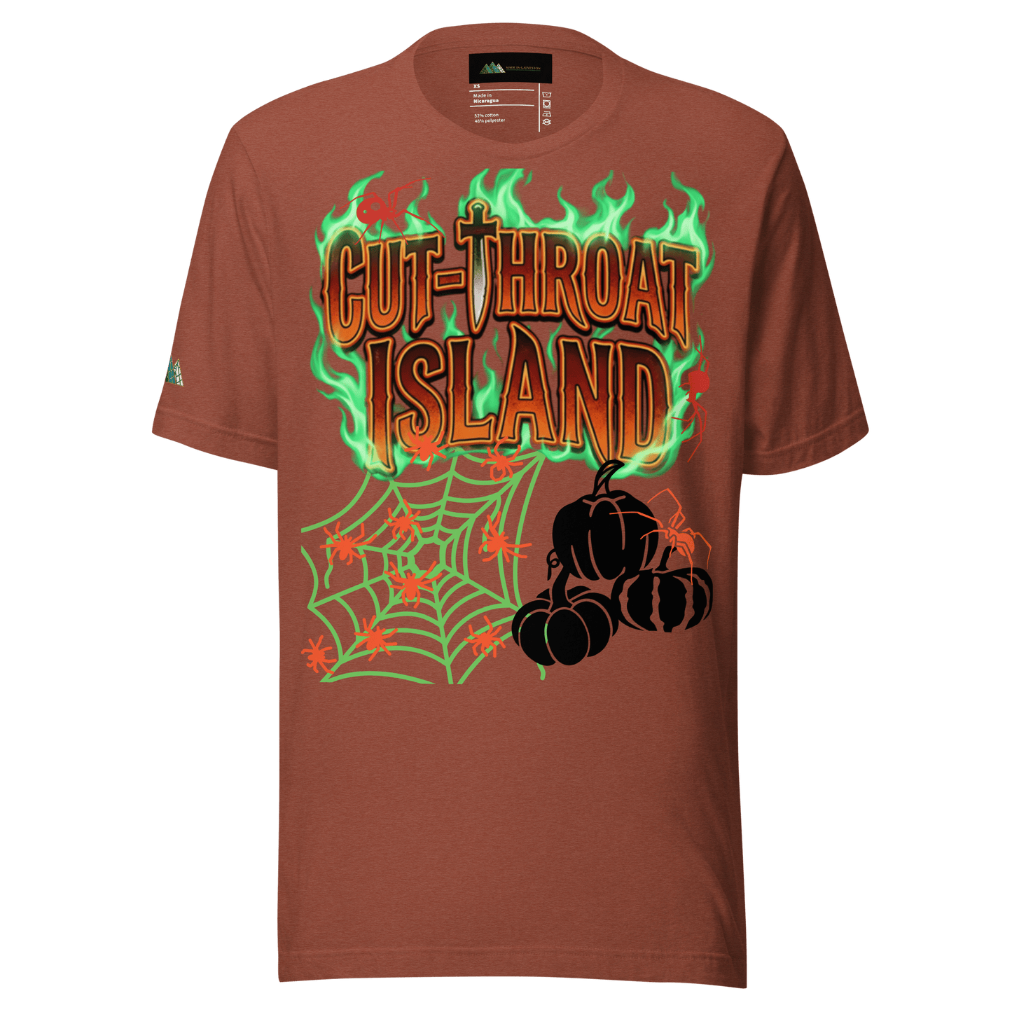 MADE IN GALVESTON CUTTHROAT Halloween Unisex t-shirtT-SHIRTMade In Galveston