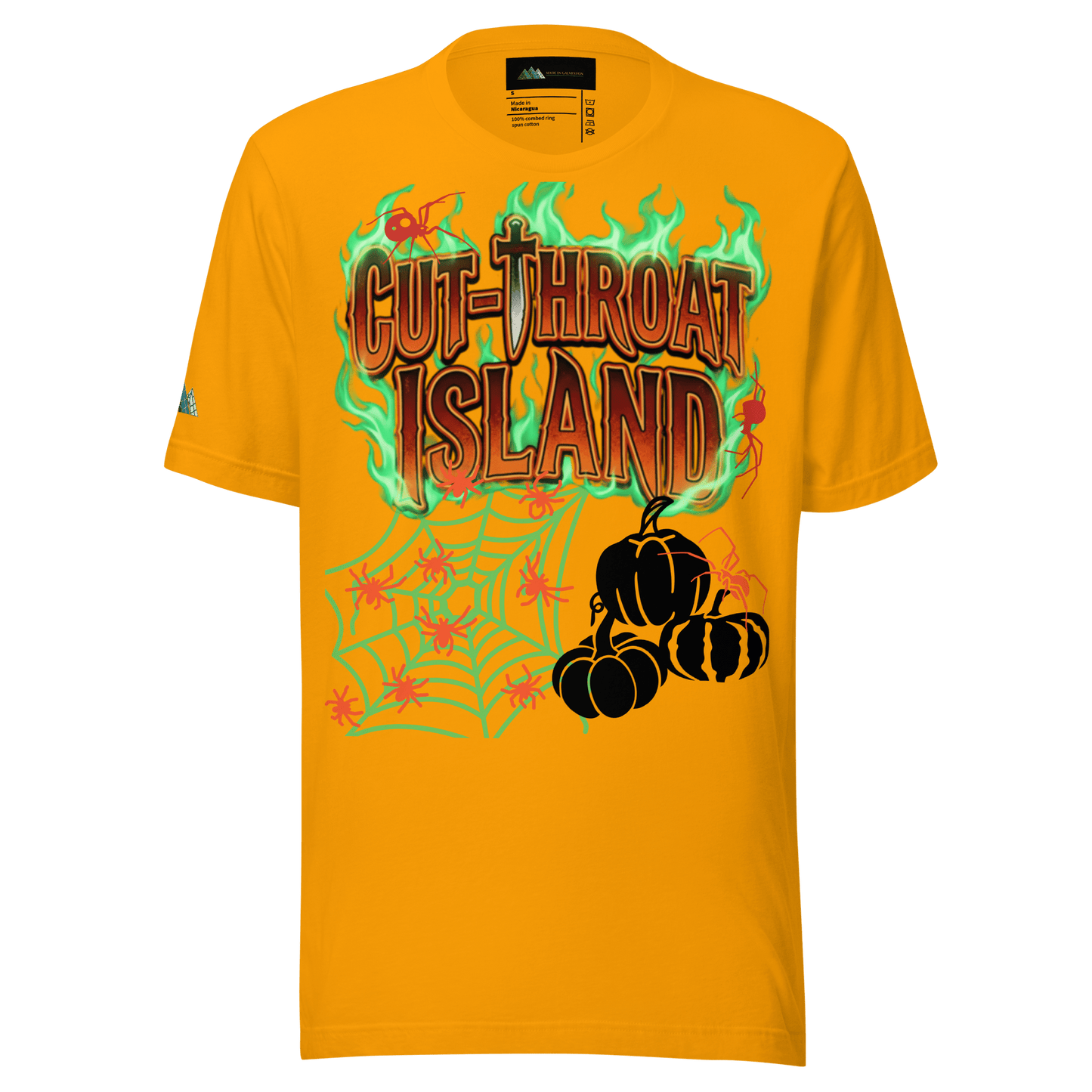 MADE IN GALVESTON CUTTHROAT Halloween Unisex t-shirtT-SHIRTMade In Galveston