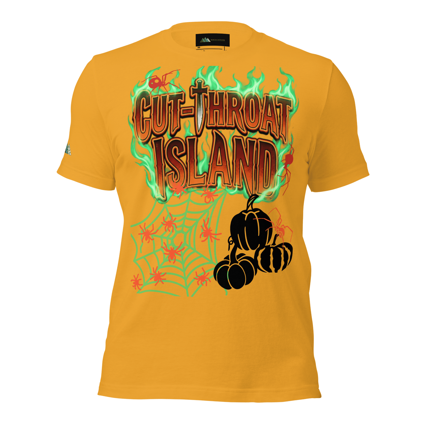MADE IN GALVESTON CUTTHROAT Halloween Unisex t-shirtT-SHIRTMade In Galveston