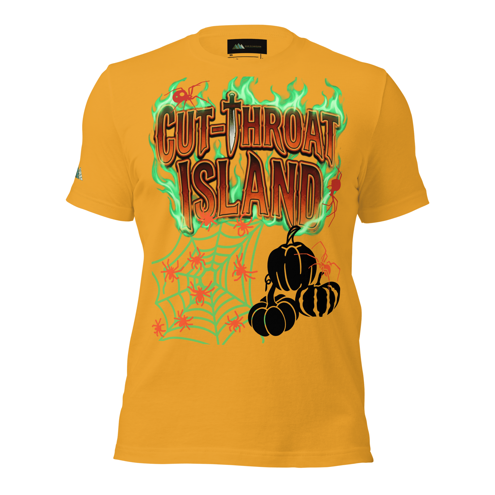 MADE IN GALVESTON CUTTHROAT Halloween Unisex t-shirtT-SHIRTMade In Galveston