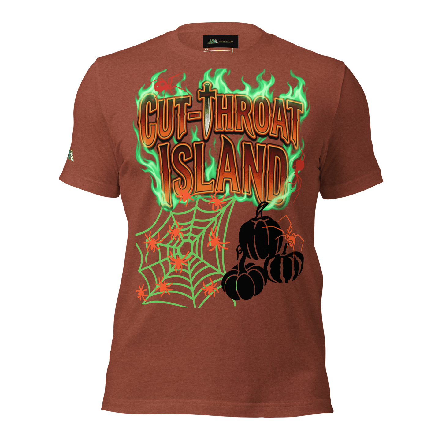 MADE IN GALVESTON CUTTHROAT Halloween Unisex t-shirtT-SHIRTMade In Galveston