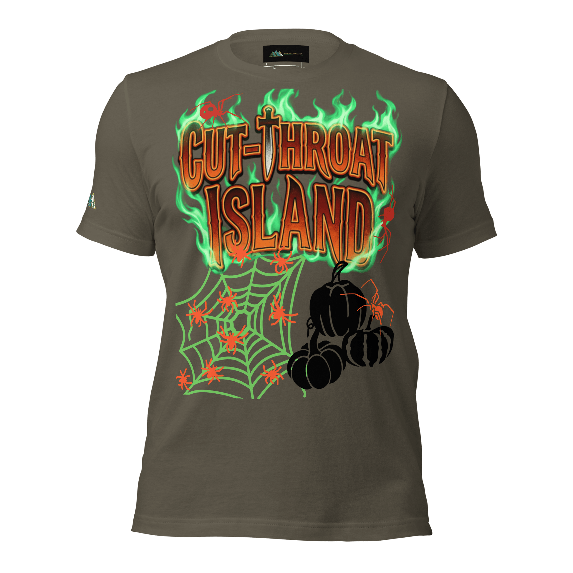 MADE IN GALVESTON CUTTHROAT Halloween Unisex t-shirtT-SHIRTMade In Galveston
