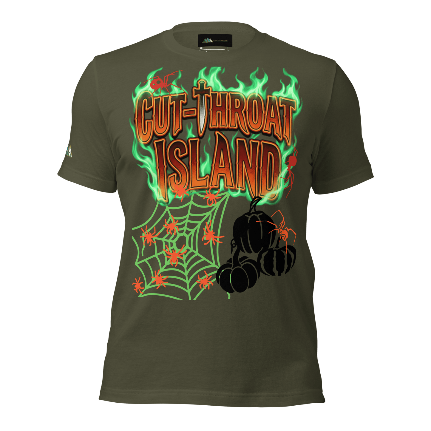MADE IN GALVESTON CUTTHROAT Halloween Unisex t-shirtT-SHIRTMade In Galveston