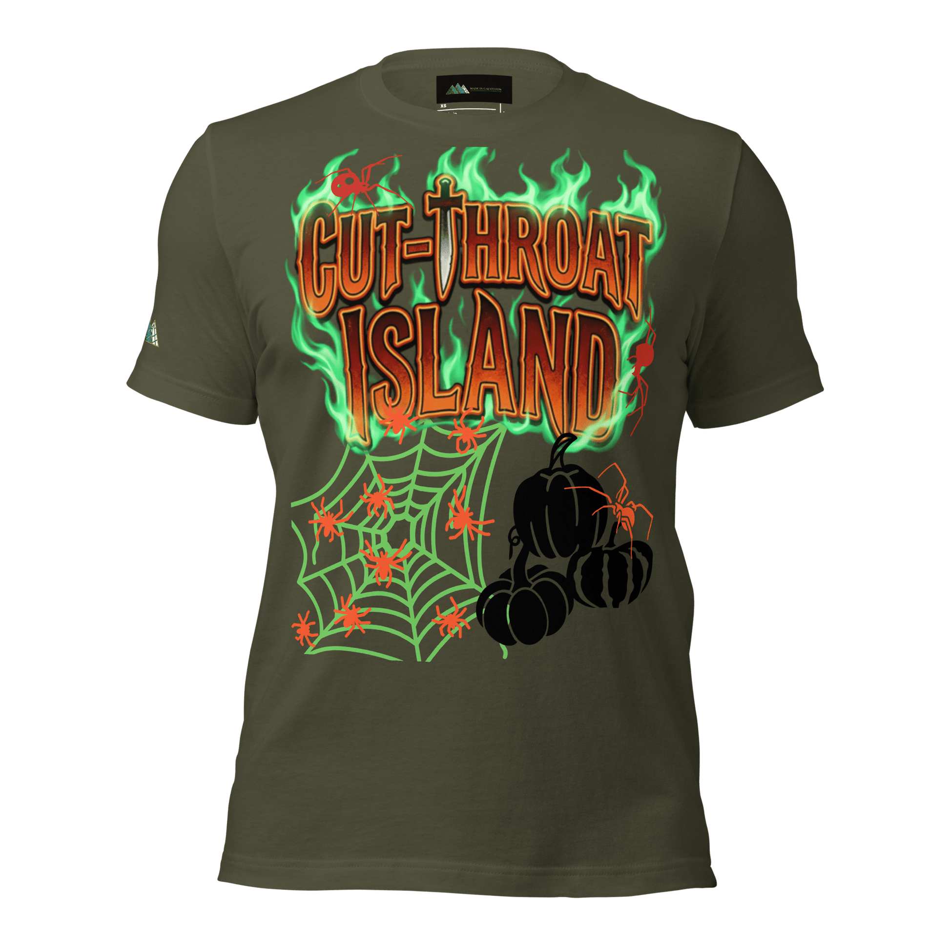 MADE IN GALVESTON CUTTHROAT Halloween Unisex t-shirtT-SHIRTMade In Galveston