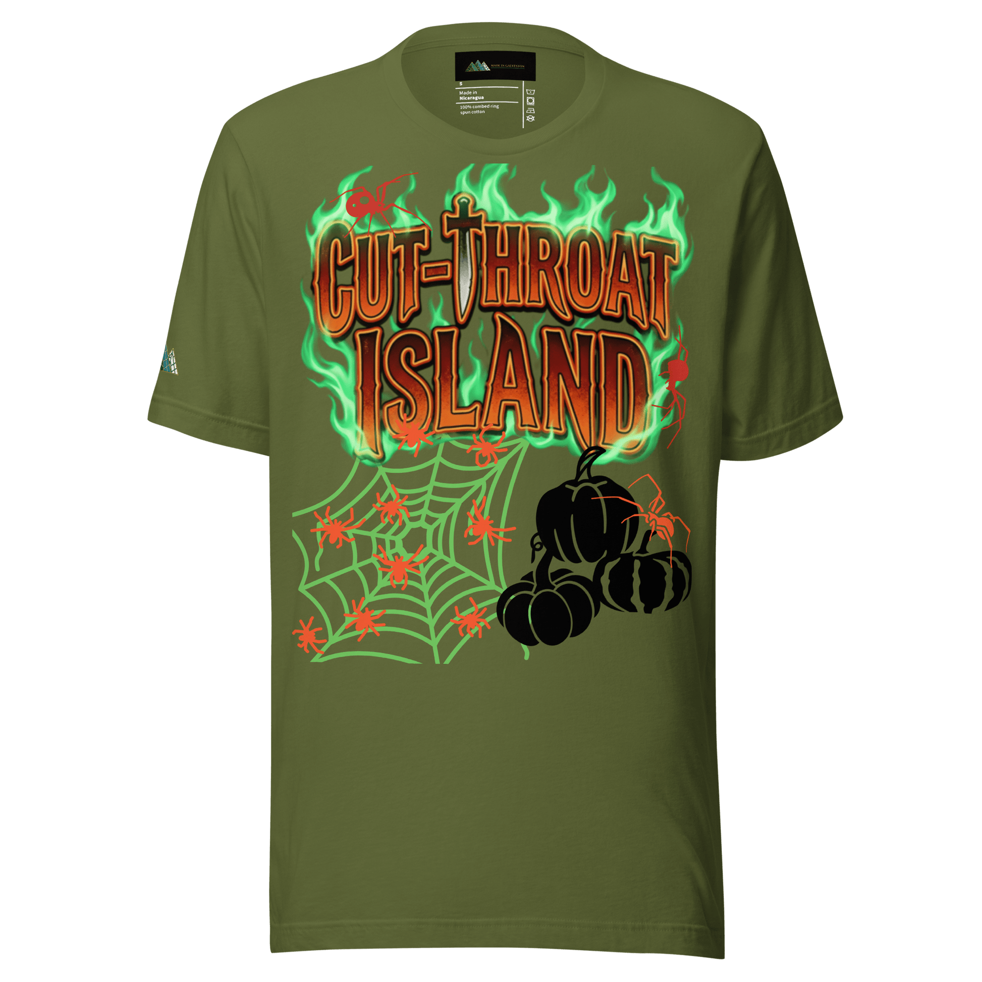 MADE IN GALVESTON CUTTHROAT Halloween Unisex t-shirtT-SHIRTMade In Galveston