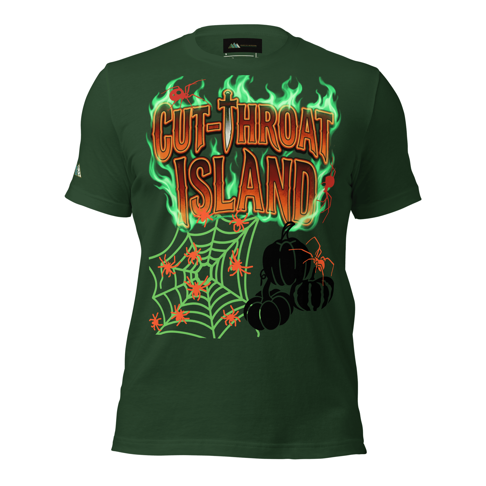 MADE IN GALVESTON CUTTHROAT Halloween Unisex t-shirtT-SHIRTMade In Galveston