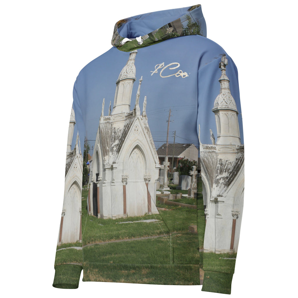Made In Galveston Old City Cemetery Haunted Halloween Hoodie - Made In Galveston