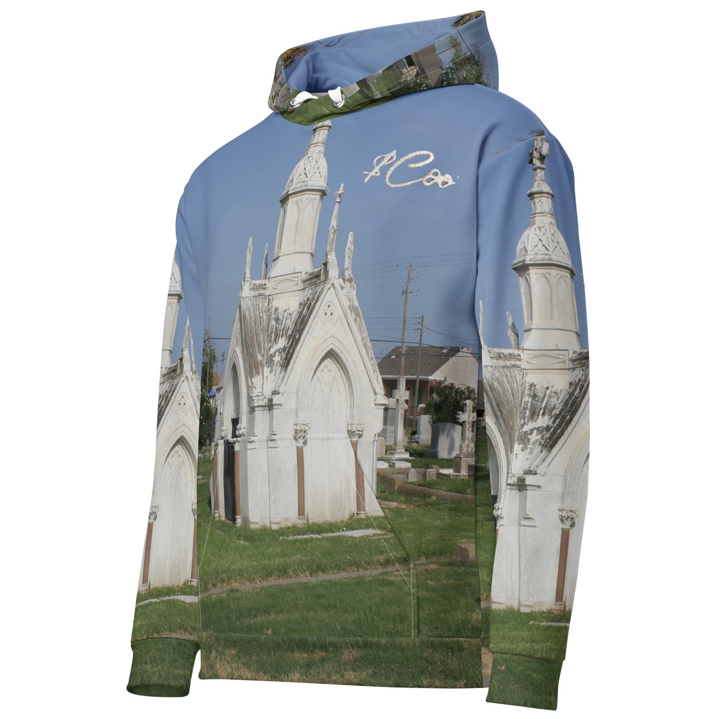 Made In Galveston Old City Cemetery Haunted Halloween HoodieDIRECT-TO-FABRICMade In Galveston