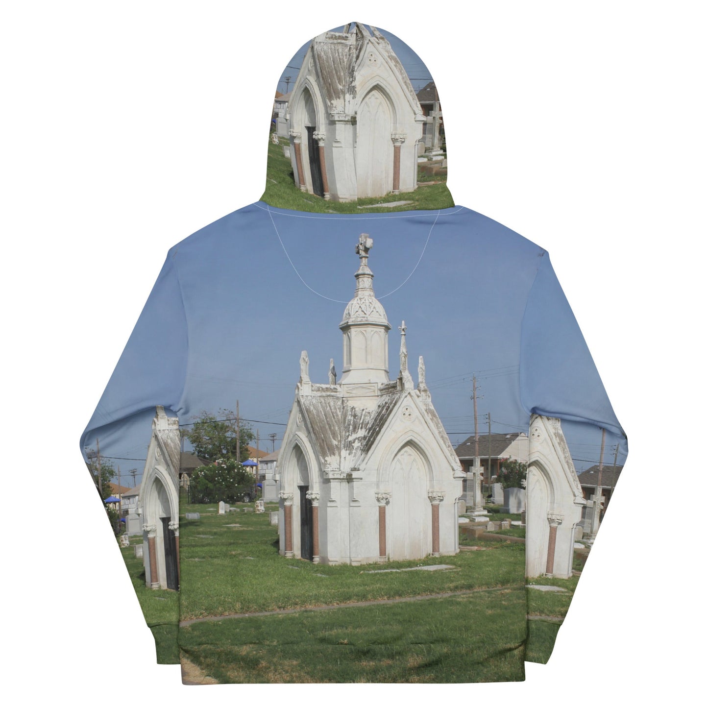 Made In Galveston Old City Cemetery Haunted Halloween HoodieDIRECT-TO-FABRICMade In Galveston