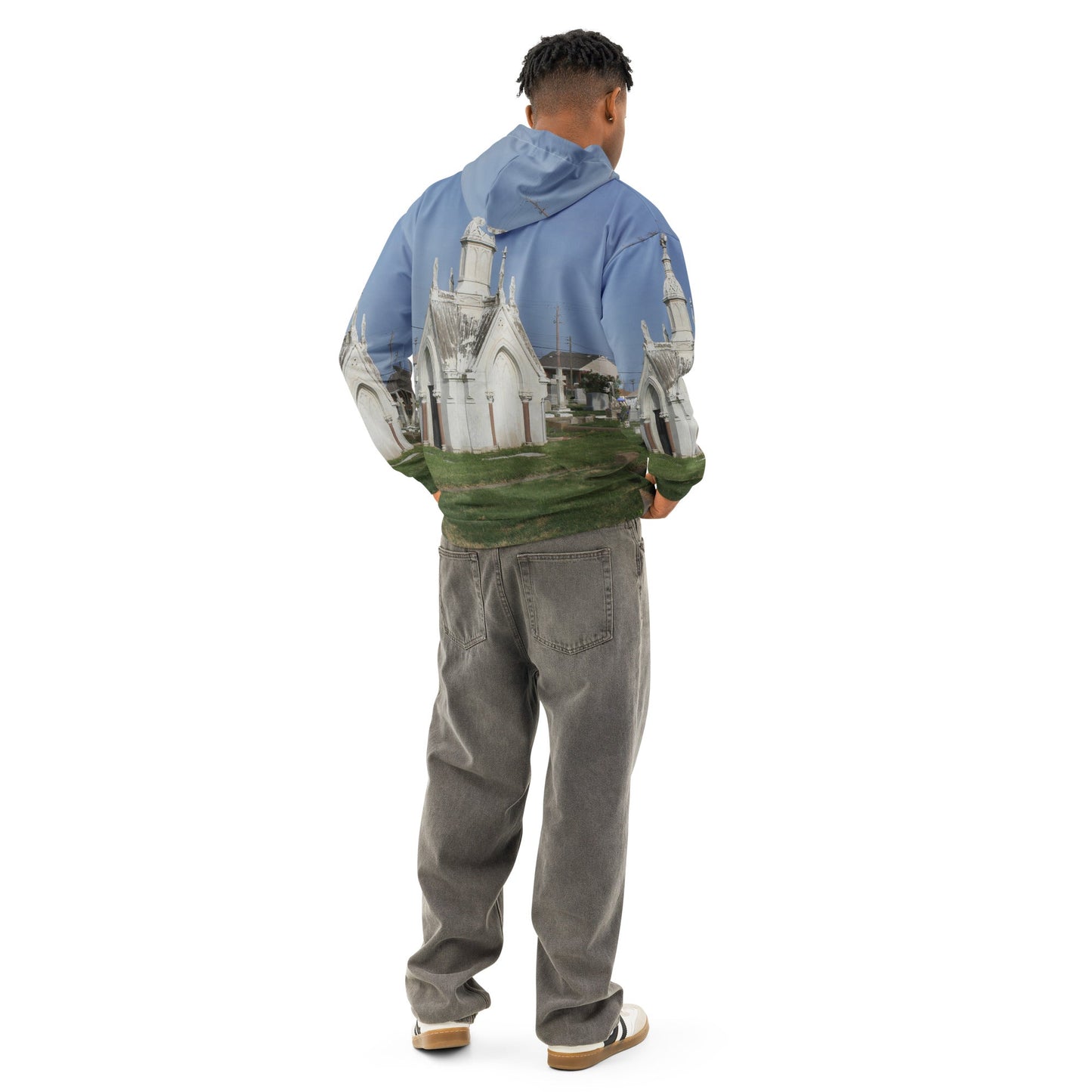 Made In Galveston Old City Cemetery Haunted Halloween HoodieDIRECT-TO-FABRICMade In Galveston